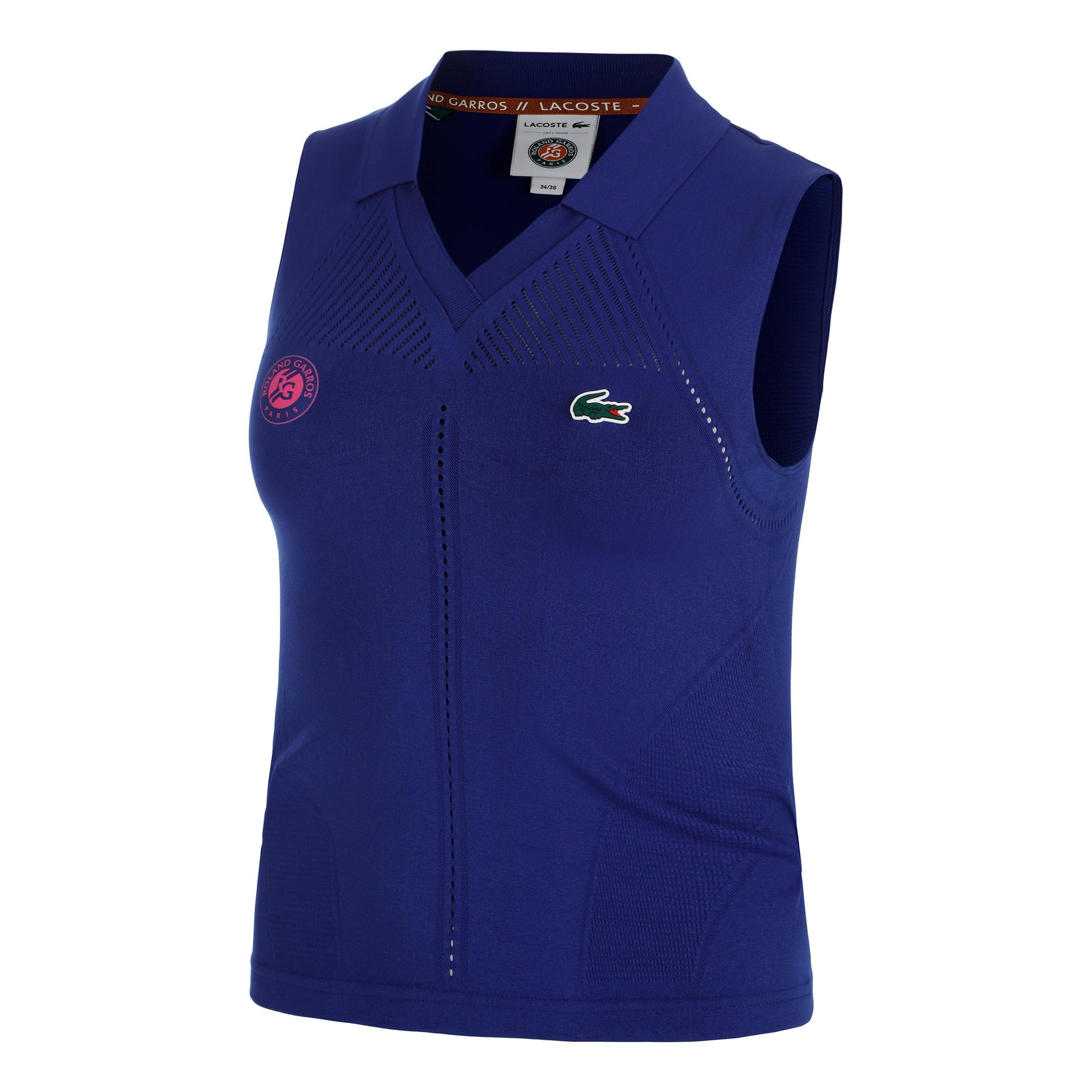 Lacoste Polo Femmes - bleu foncé,