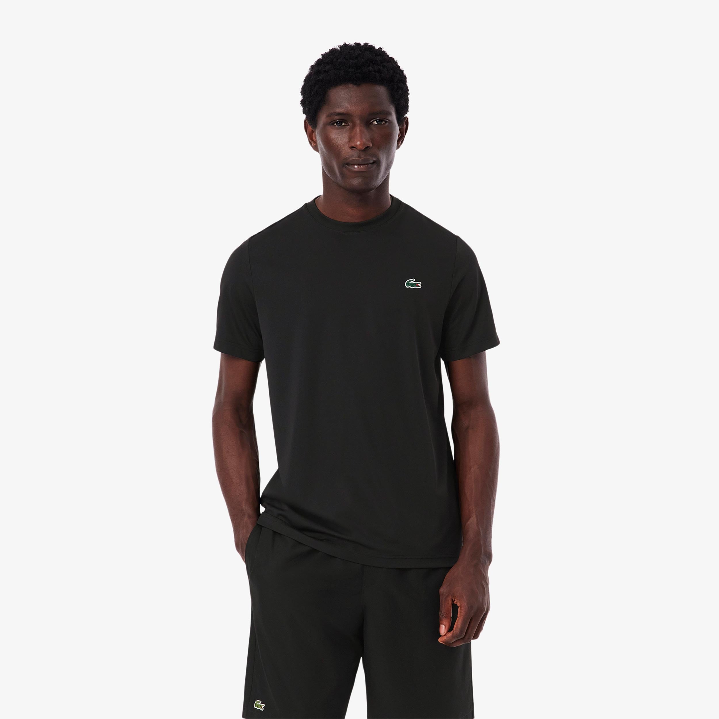 Lacoste T-shirt Hommes - noir