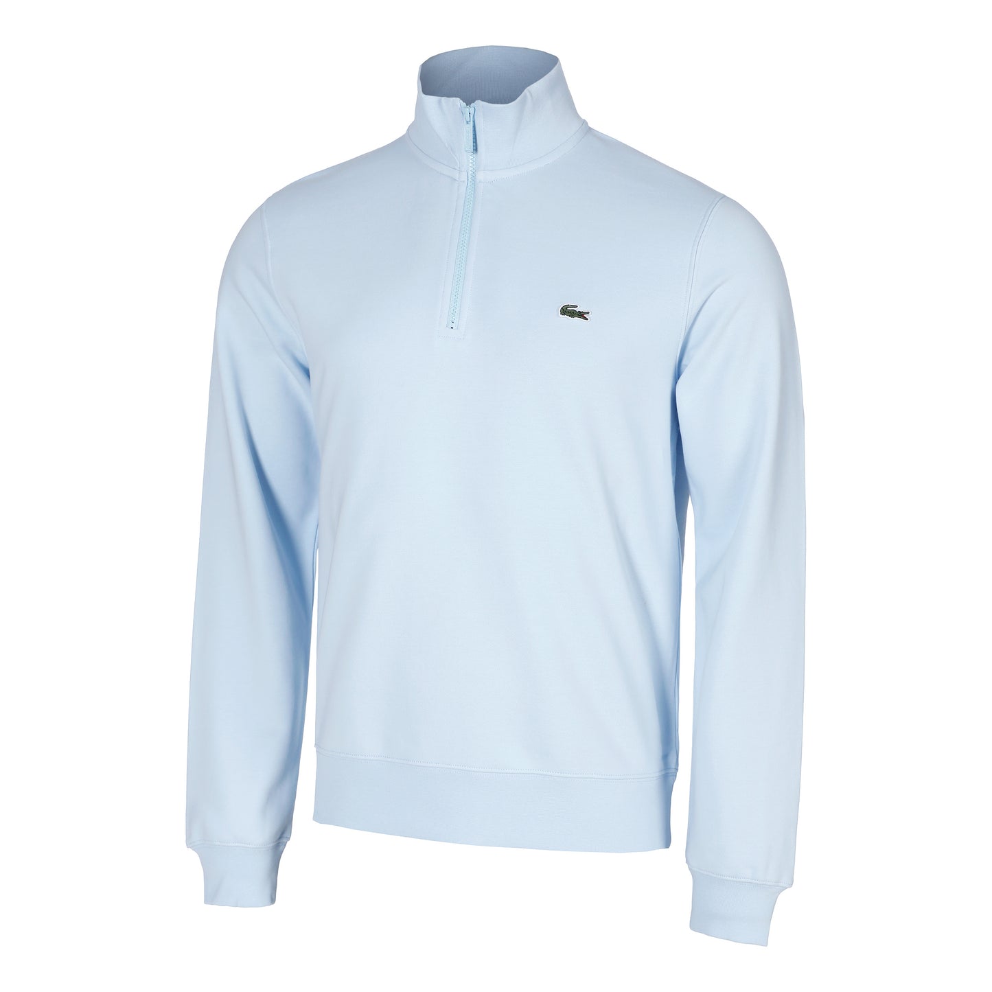 Lacoste High Neck Sweat-shirt Hommes - bleu clair