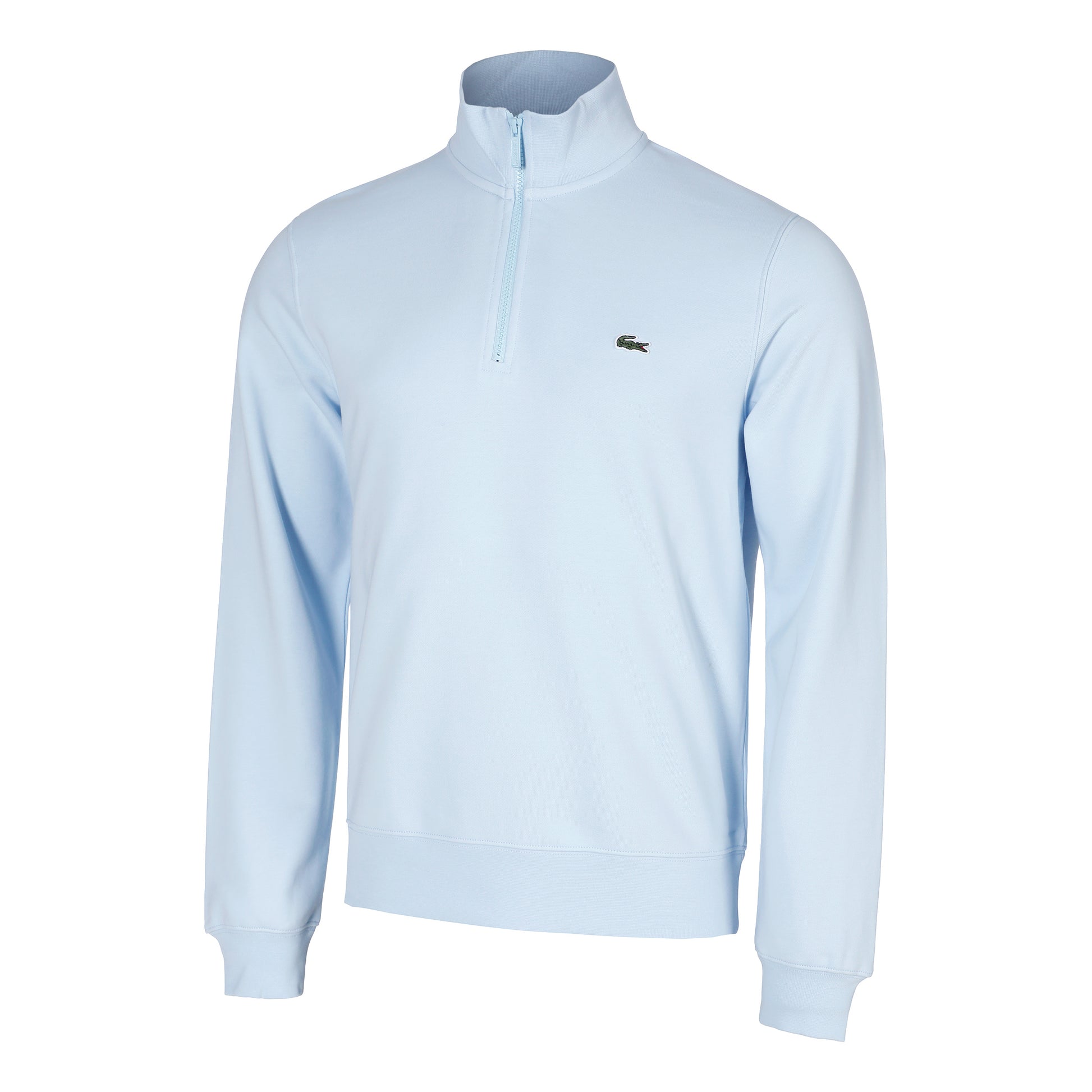 Lacoste High Neck Sweat-shirt Hommes - bleu clair