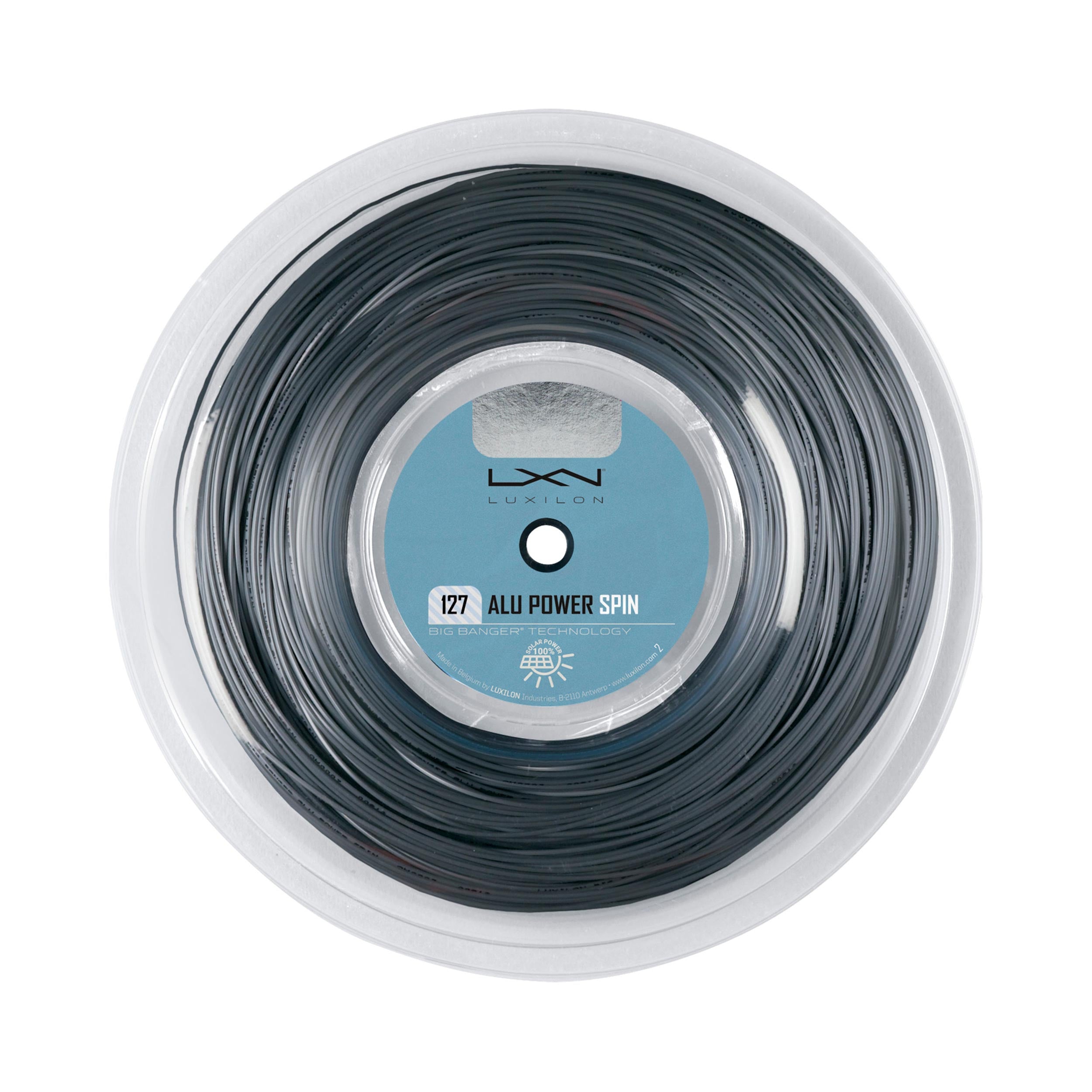 Luxilon Alu Power Spin Bobine Cordage 220m-Argent