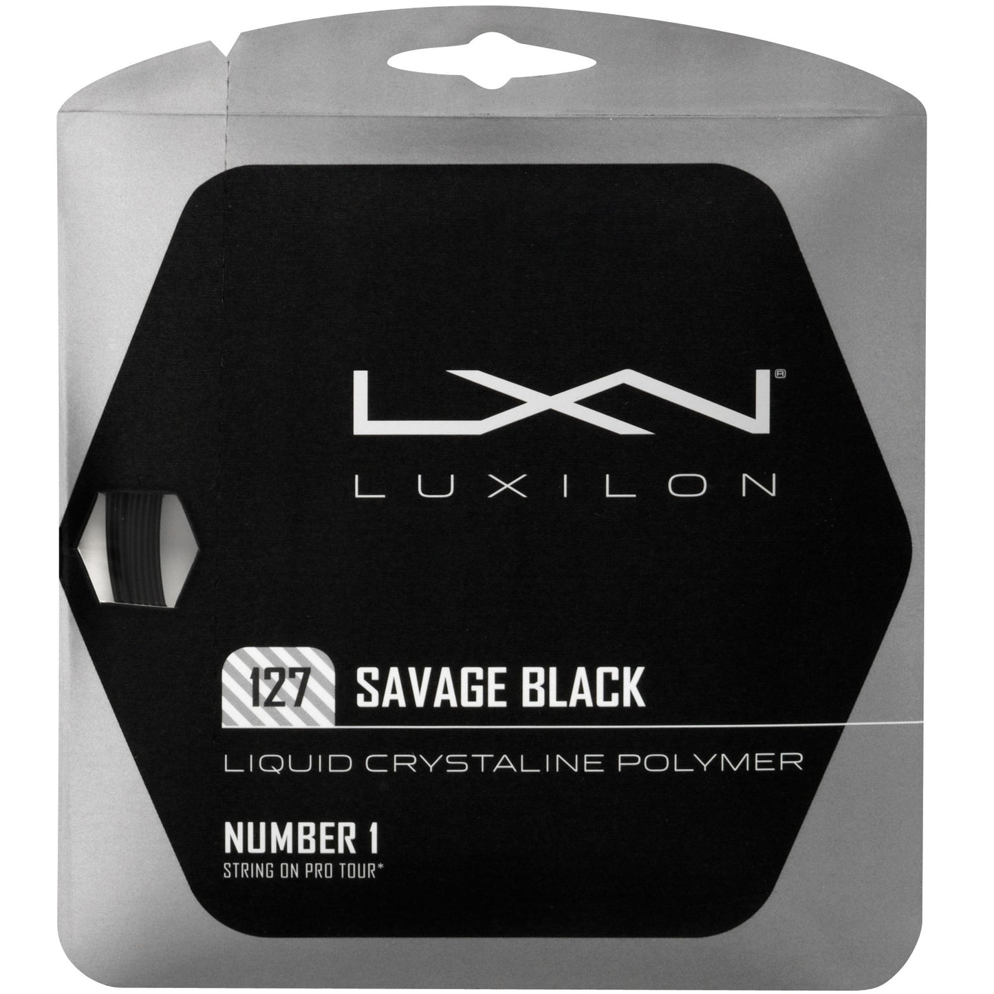 Luxilon Savage  Cordage en garniture 12,2m - noir