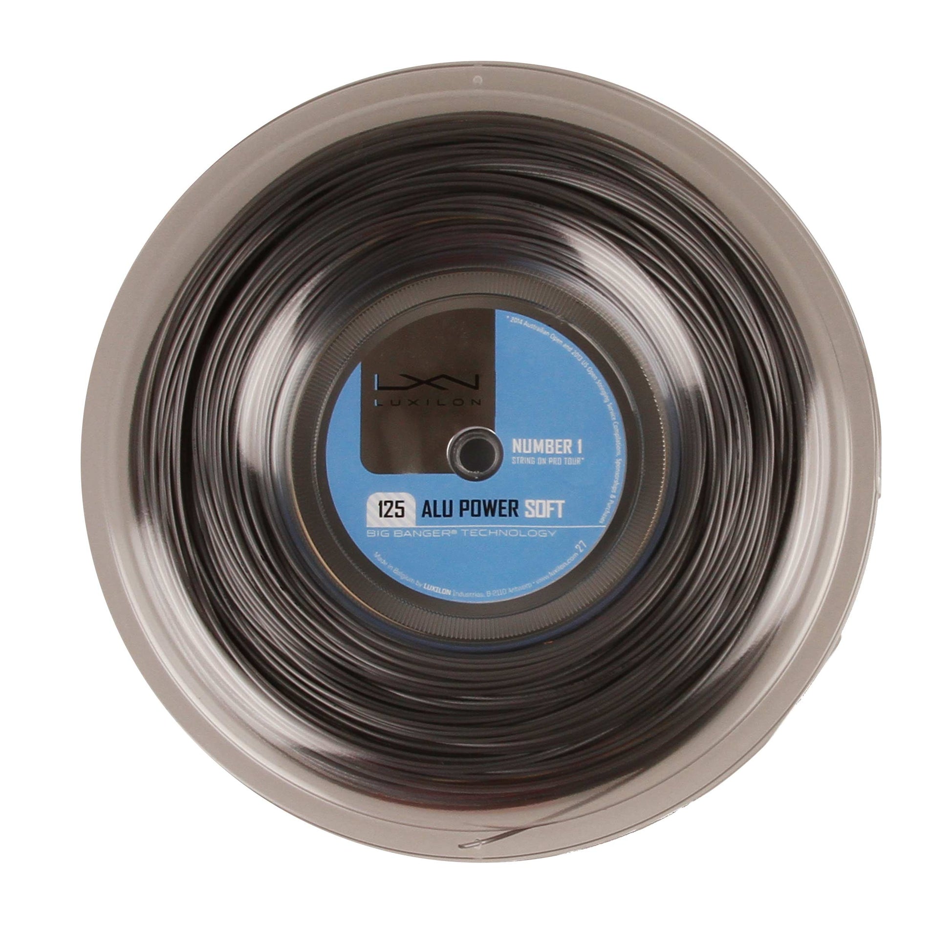 Luxilon Alu Power Soft Bobine Cordage 200m-Argent