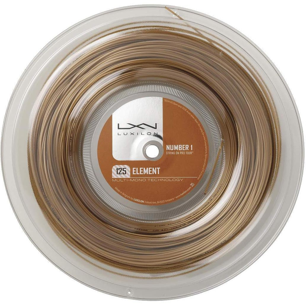 Luxilon Element Bronze Bobine Cordage 200m-Bronze
