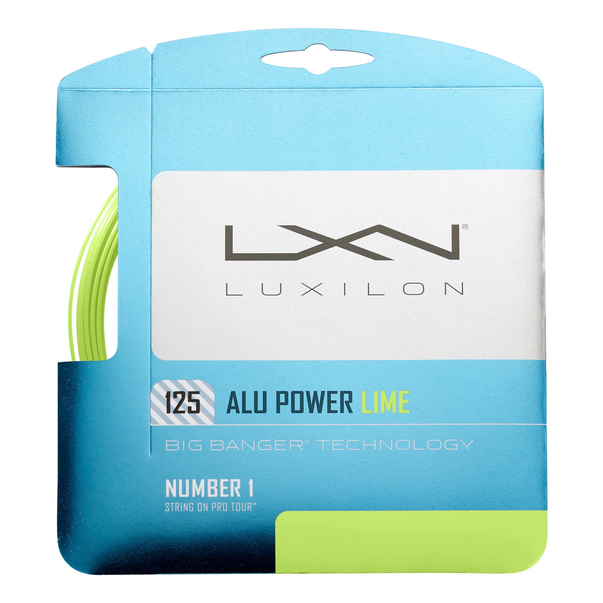 Luxilon Alu Power Cordage En Garniture 12,2m-Jaune Lemon