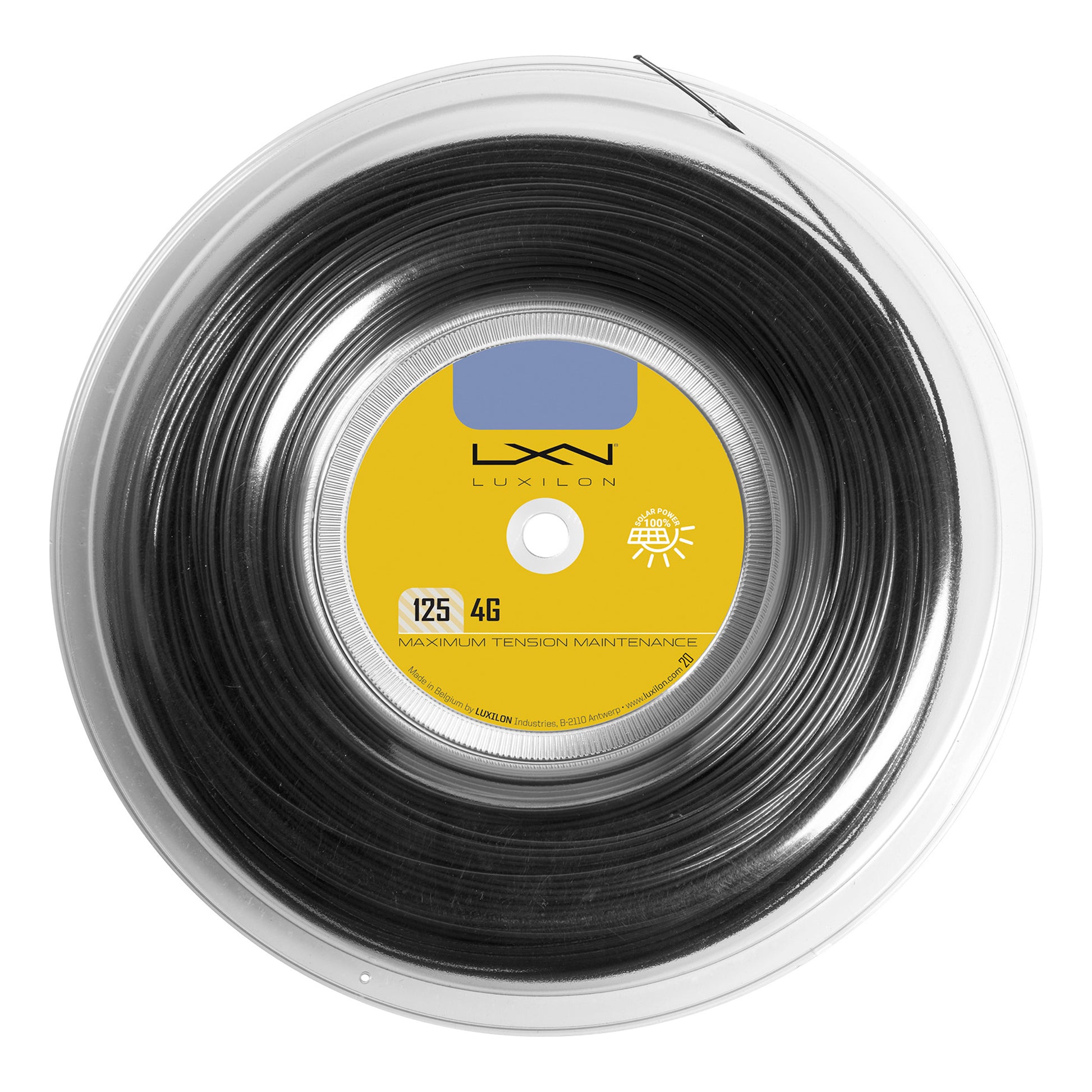 Luxilon 4G Bobine Cordage 200m-Noir