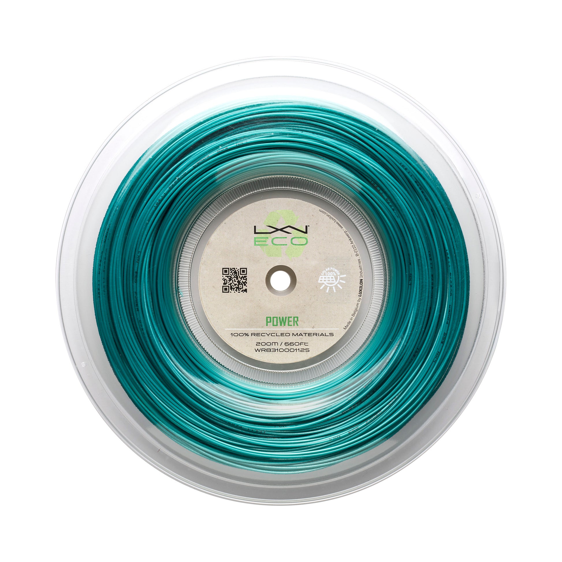 Luxilon Eco Power Bobine Cordage 200m-Bleu Petrol