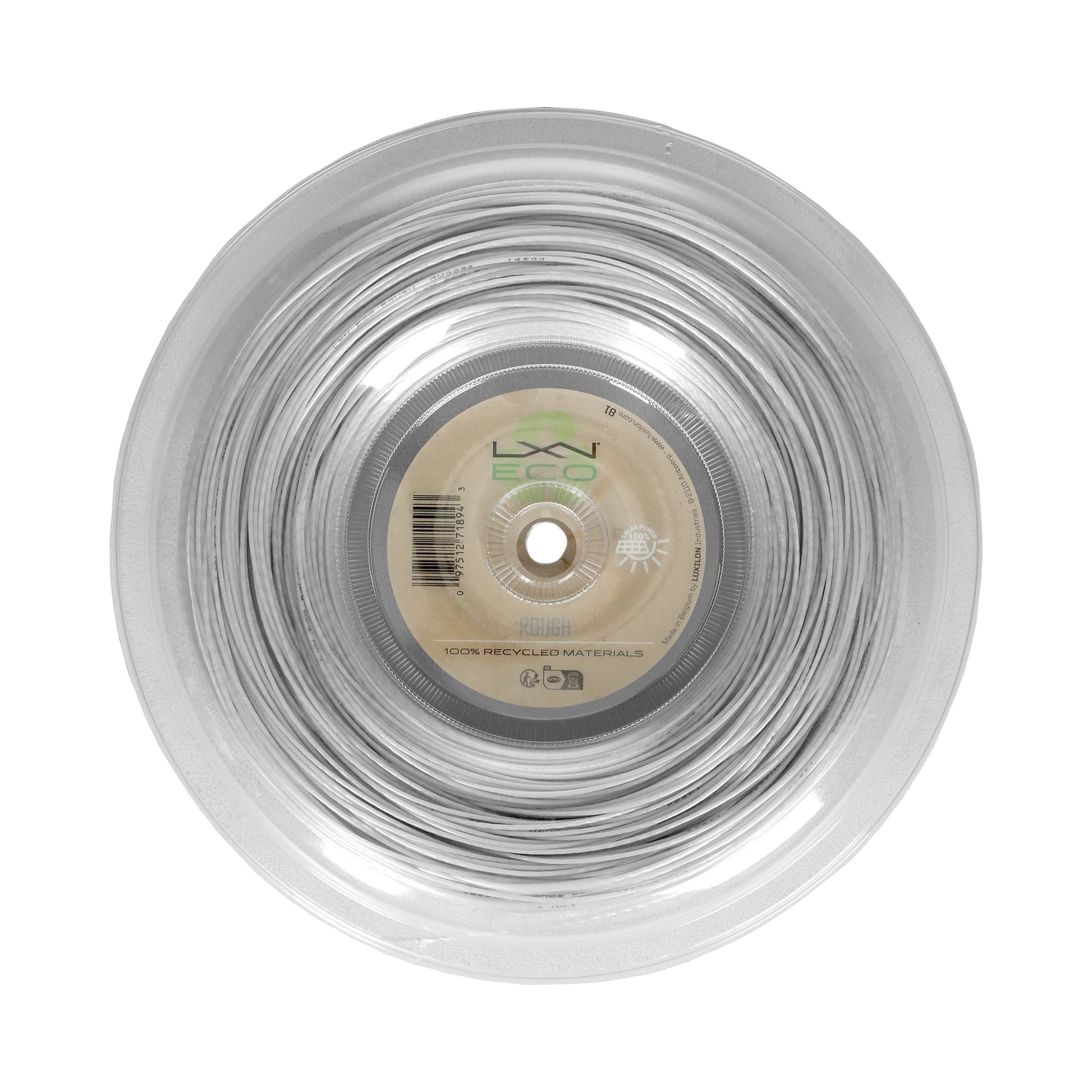 Luxilon Eco Rough Bobine Cordage 200m-Gris