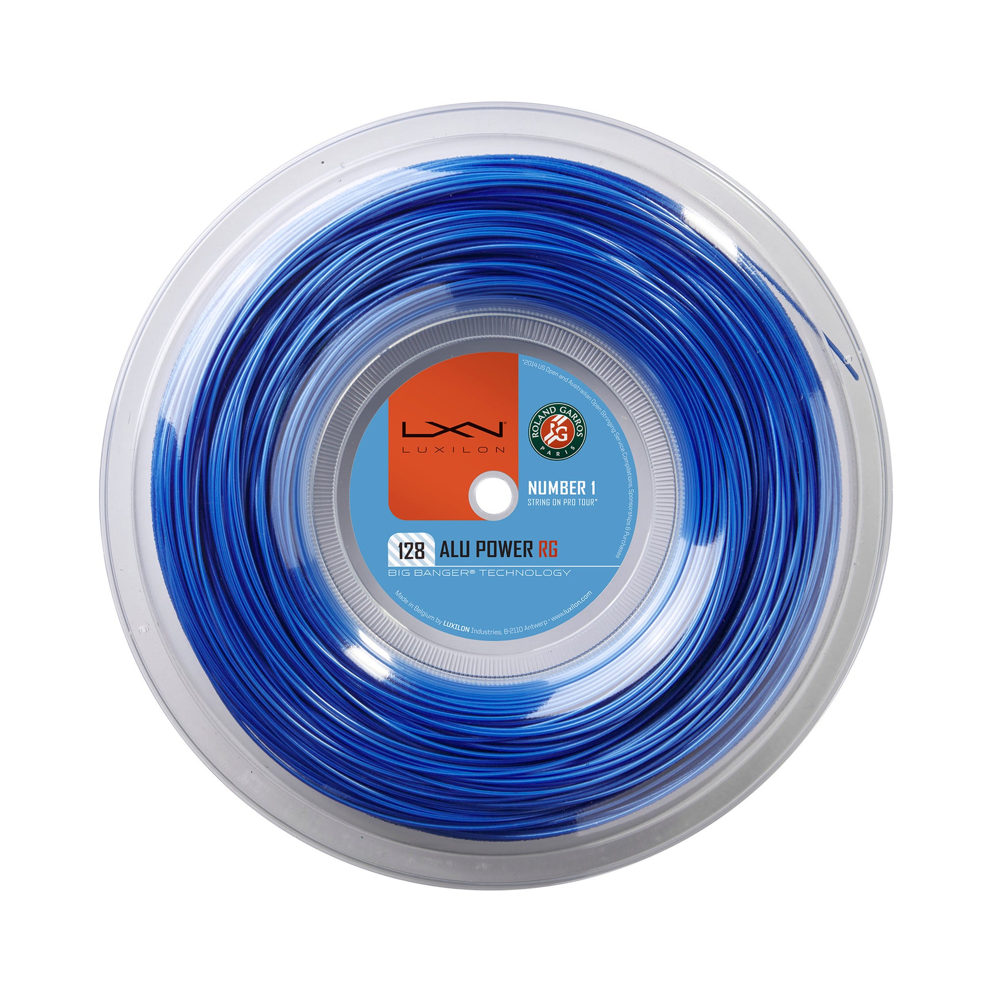 Luxilon Alu Power Roland Garros Bobine Cordage 12,2m-Bleu