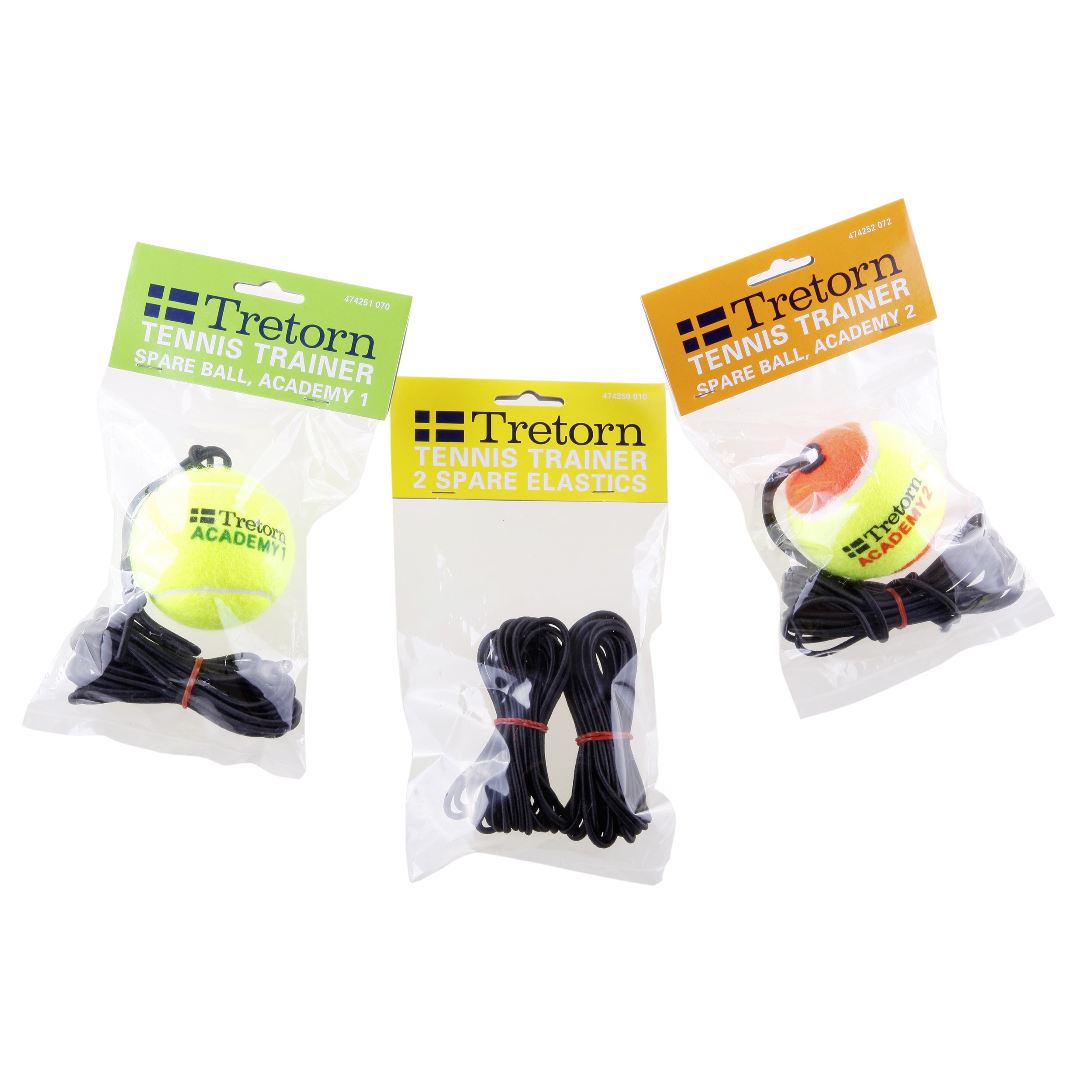 Tretorn Tennistrainer Ersatzschnur Aide à l’entraînement Pack de 2 unités