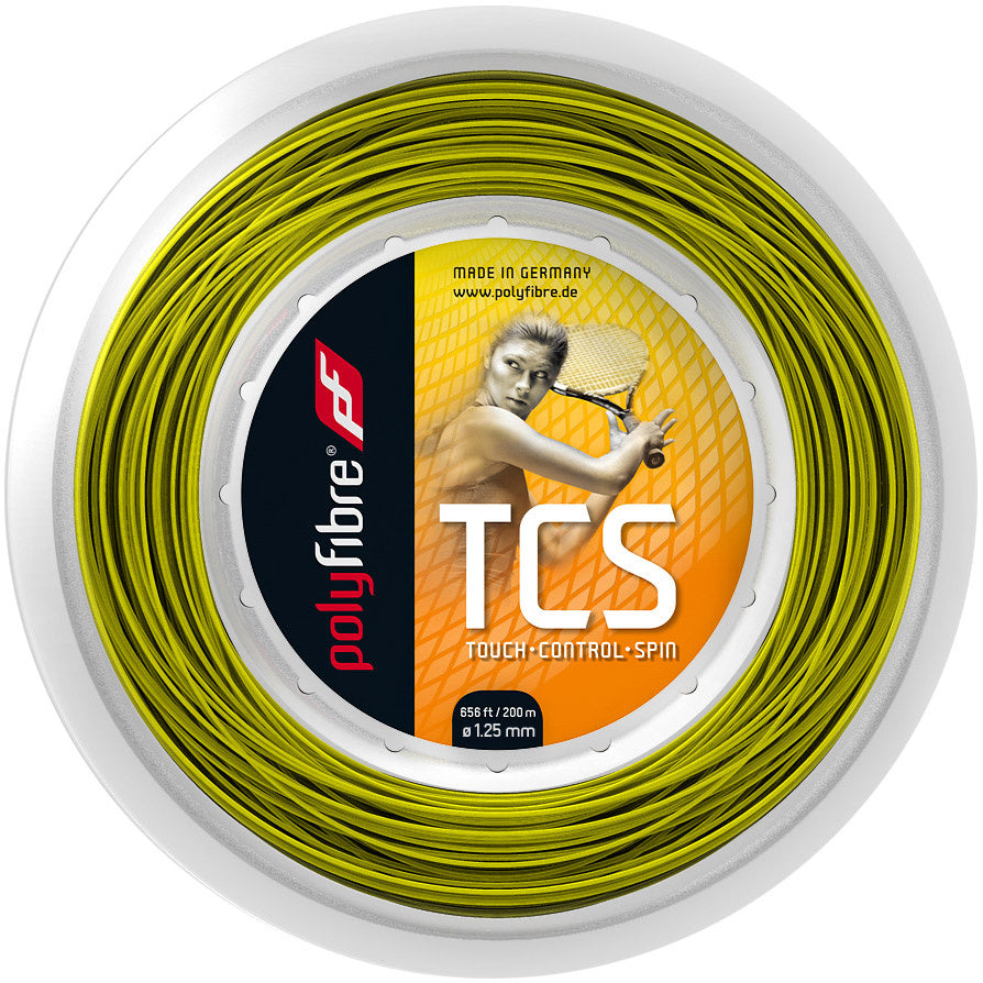 Polyfibre TCS Bobine Cordage 200m-Jaune