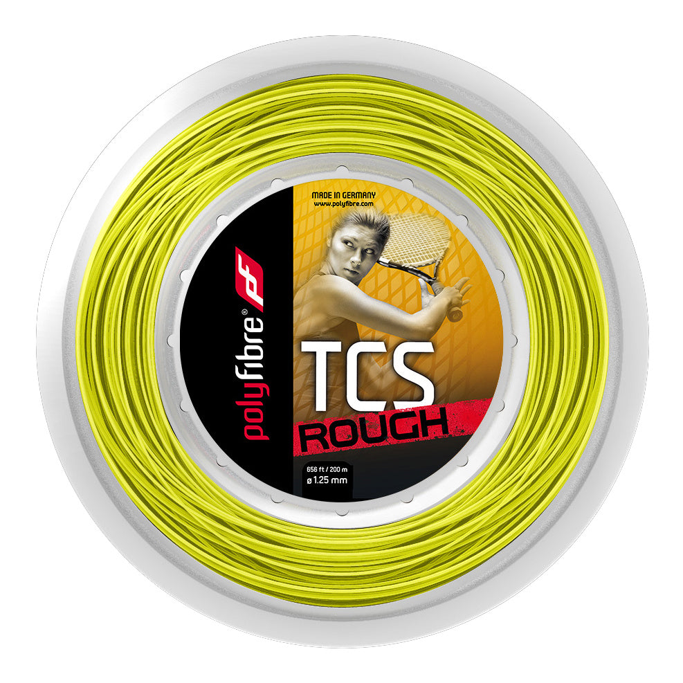 Polyfibre TCS Rough Bobine Cordage 200m-Jaune
