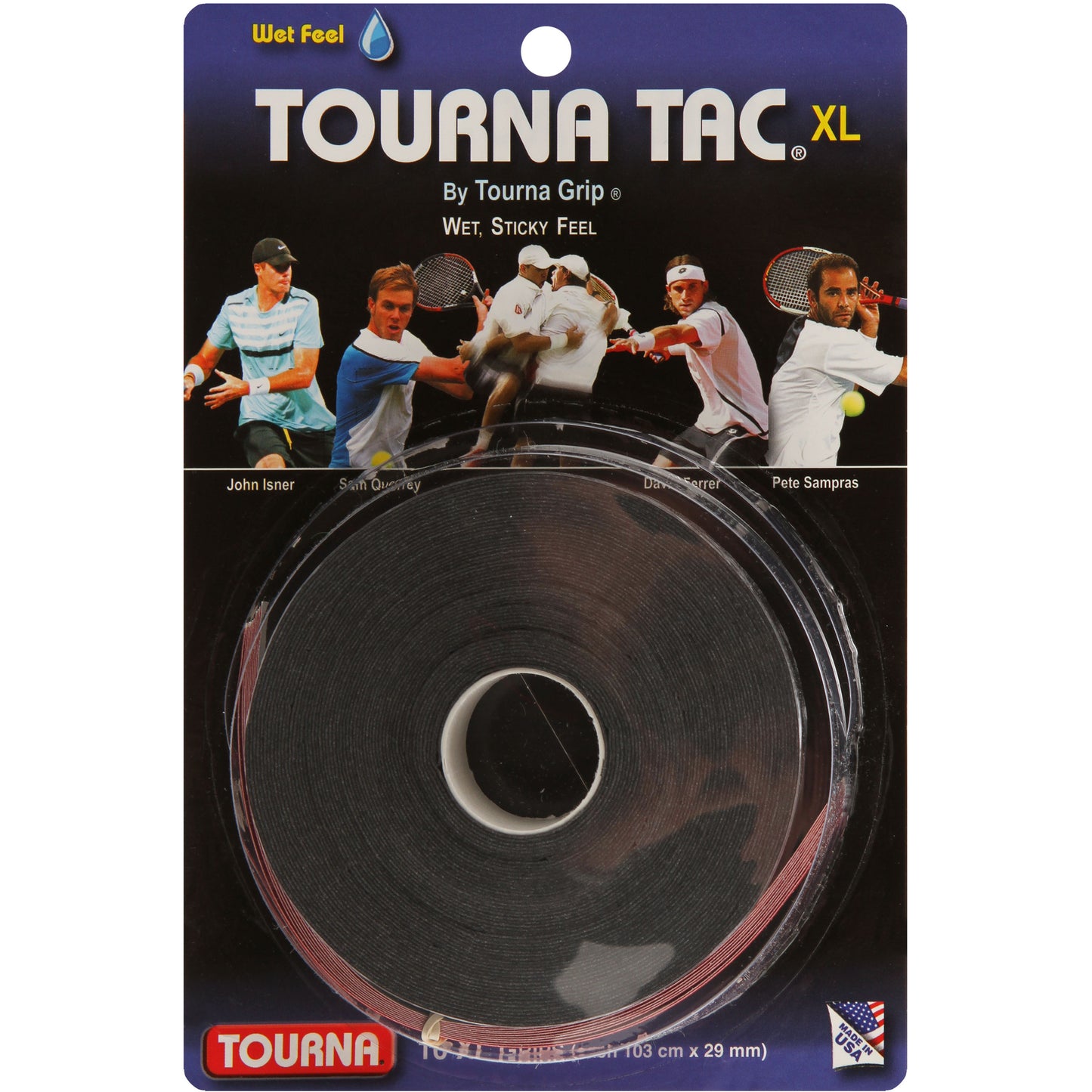 Tourna Tac Pack De 10-Noir