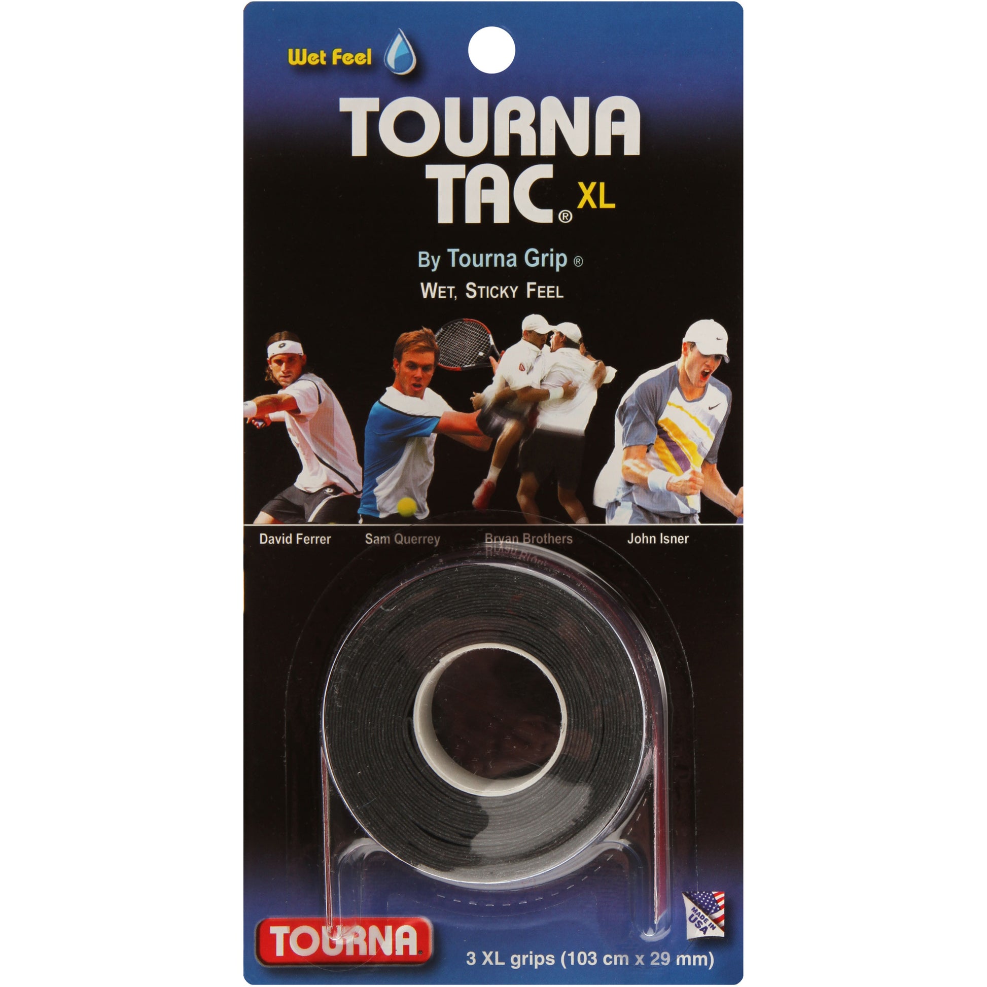 Tourna Tac Pack De 3-Noir