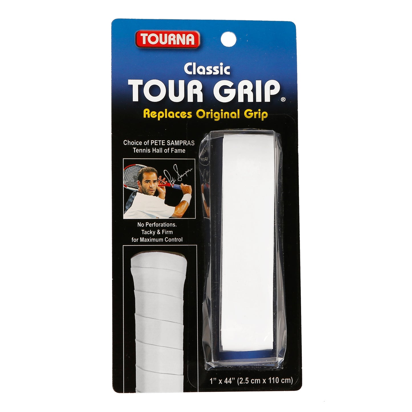 Tourna Tour Grip Pack 1 Unité-Blanc