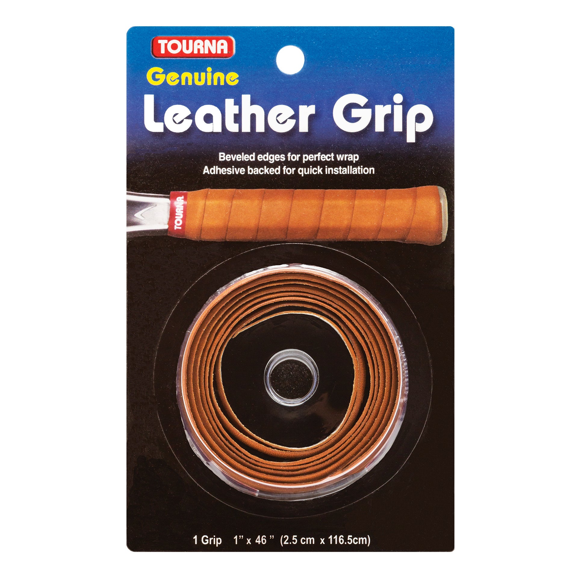 Tourna Genuine Leather Pack 1 Unité-Marron