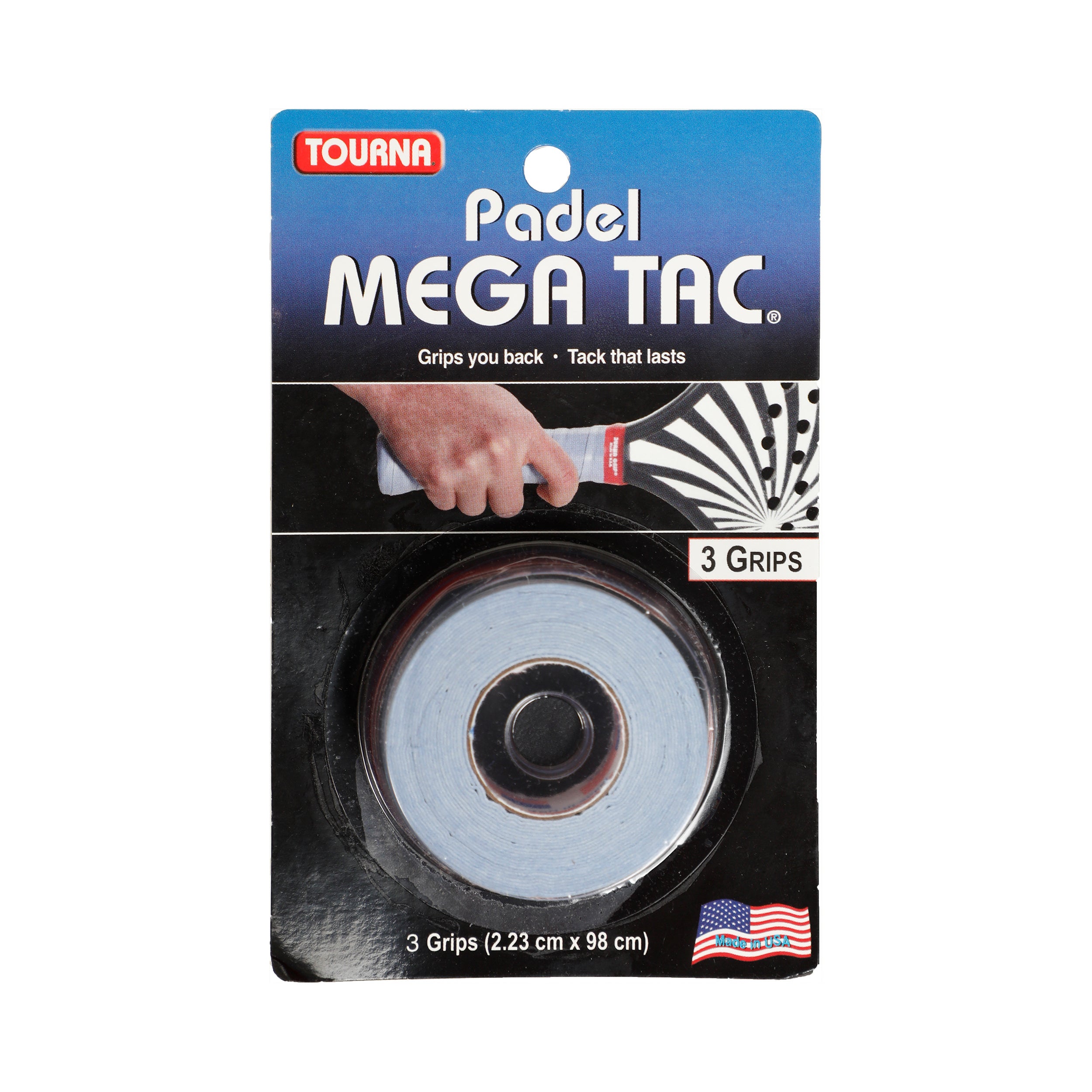 Tourna Padel Mega Tac Pack De 3-Bleu