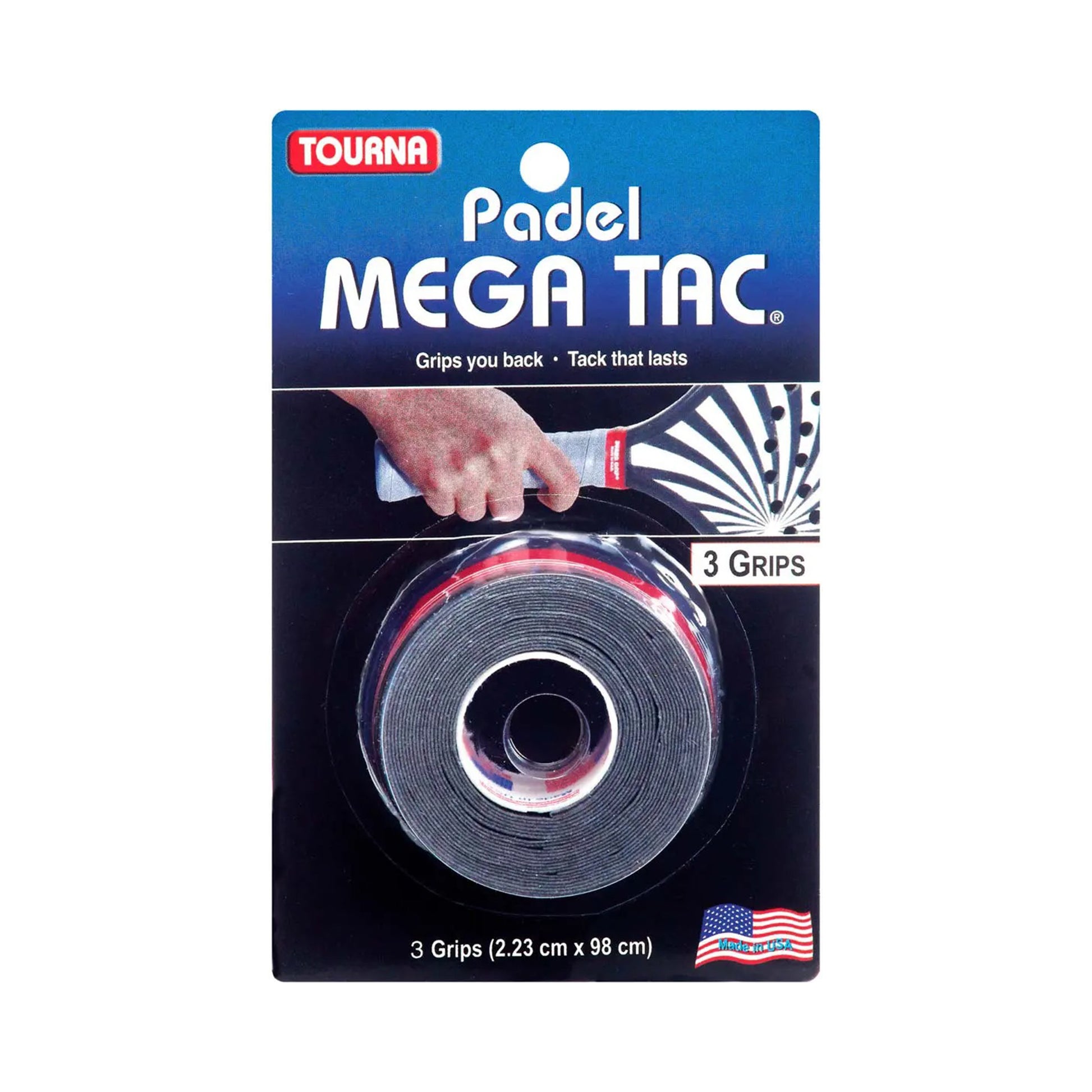 Tourna Padel Mega Tac Pack De 3-Noir