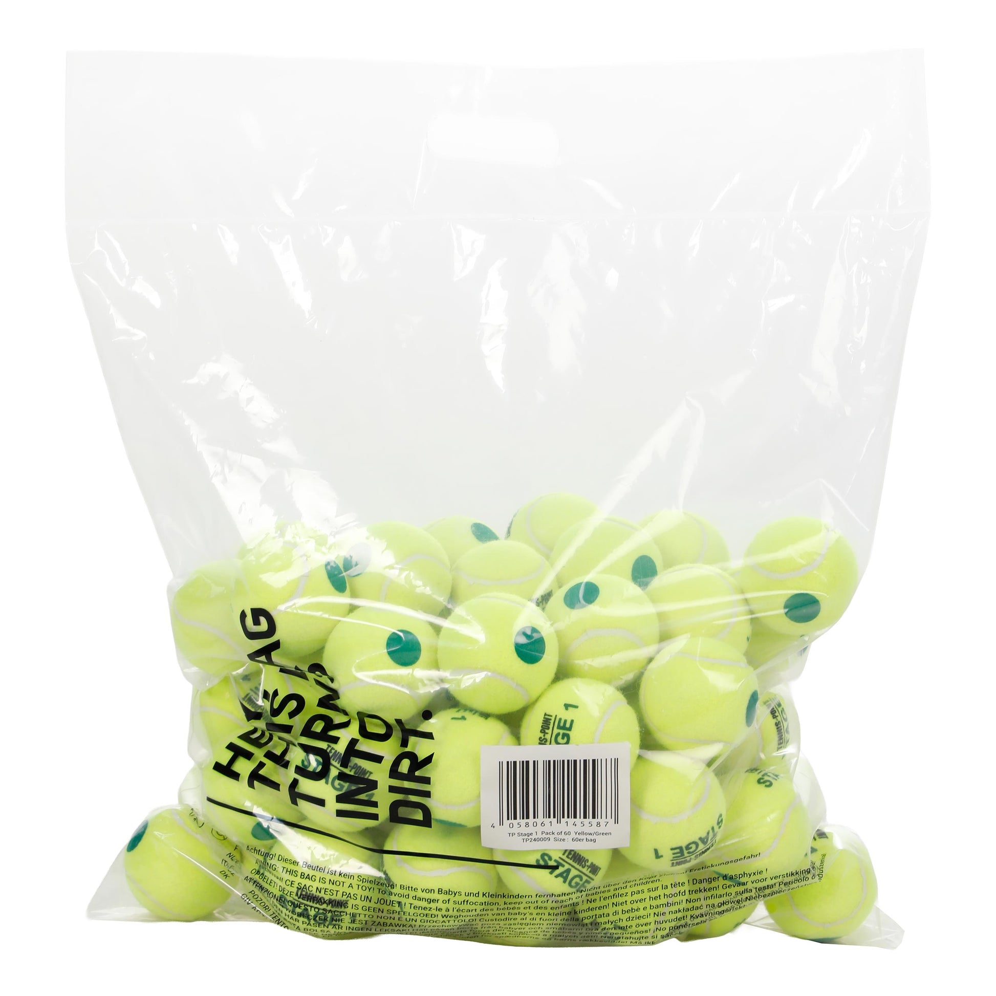 Tennis-Point TP Stage 1 Sac de 60 balles