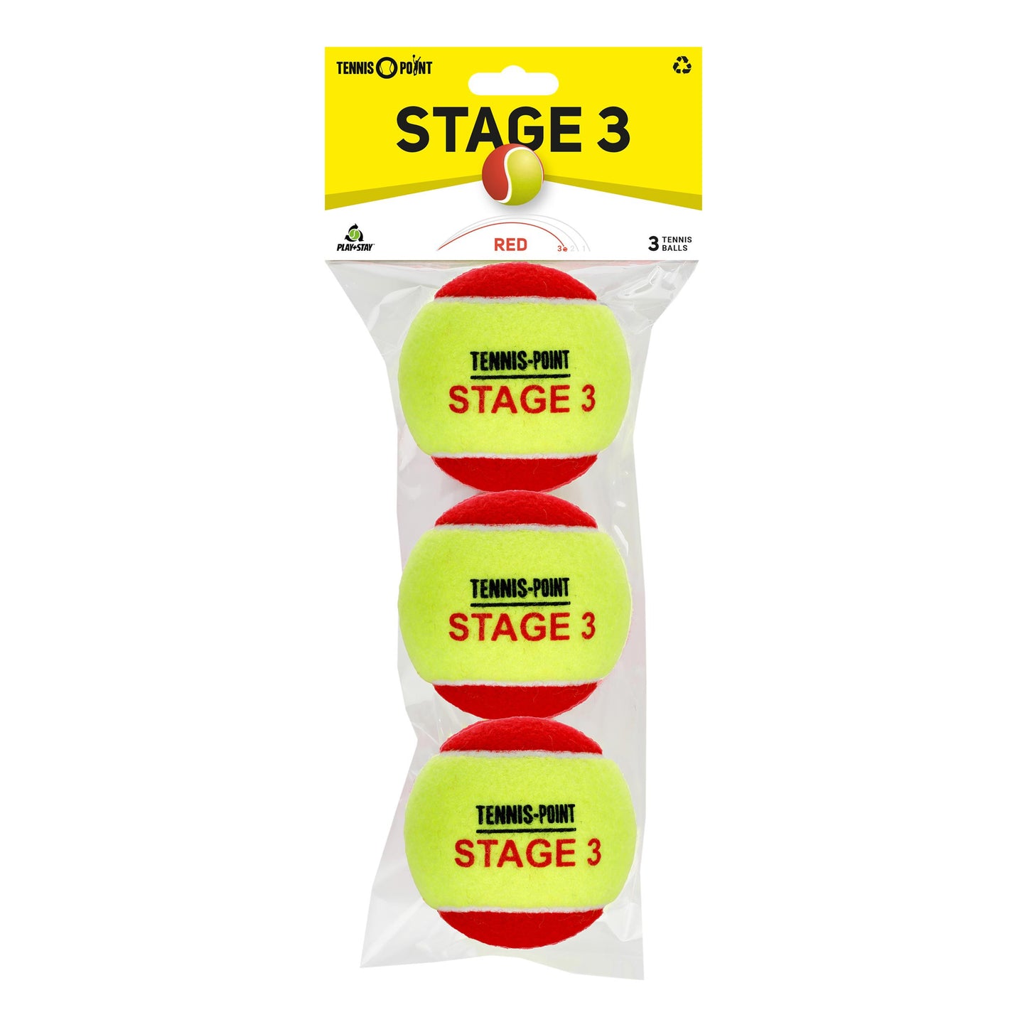 Tennis-Point TP Stage 3 Sac de 3 balles