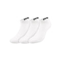 Chaussettes de tennis Pack de 3 Unisex - blanc, noir