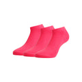 Chaussettes de tennis Pack de 3 Unisex - pink, blanc