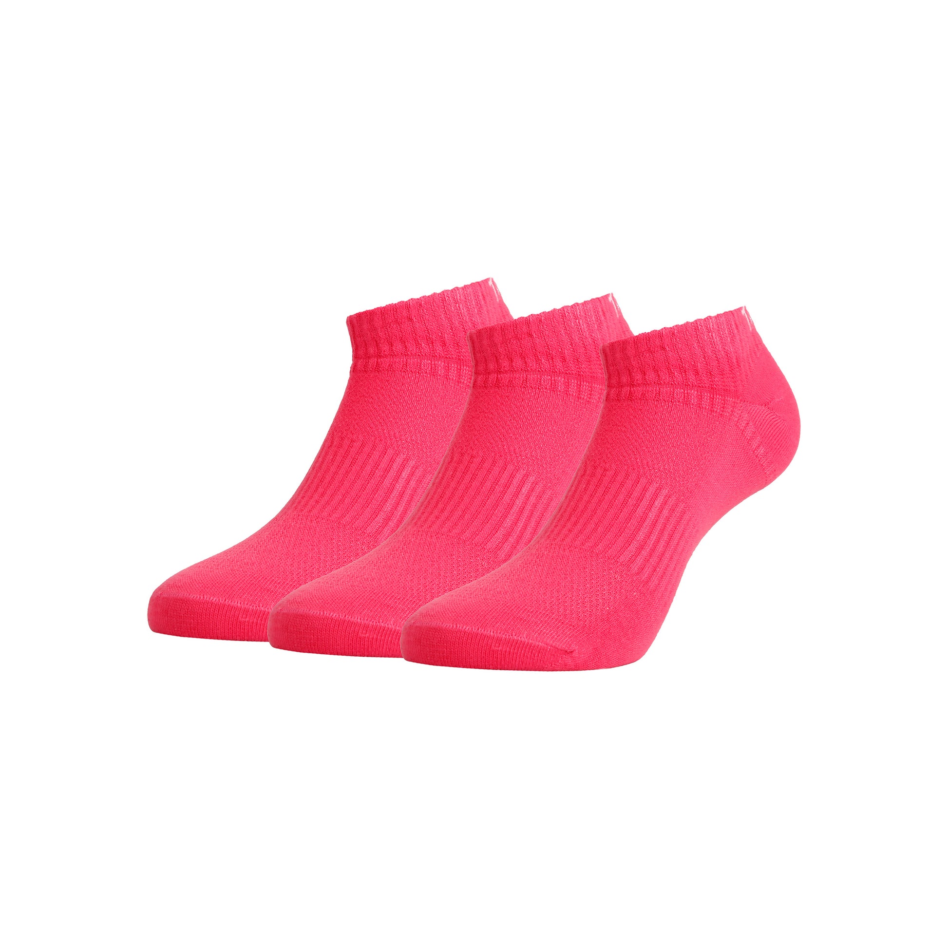 Tennis-Point Chaussettes de tennis Pack de 3 Unisex - pink, blanc