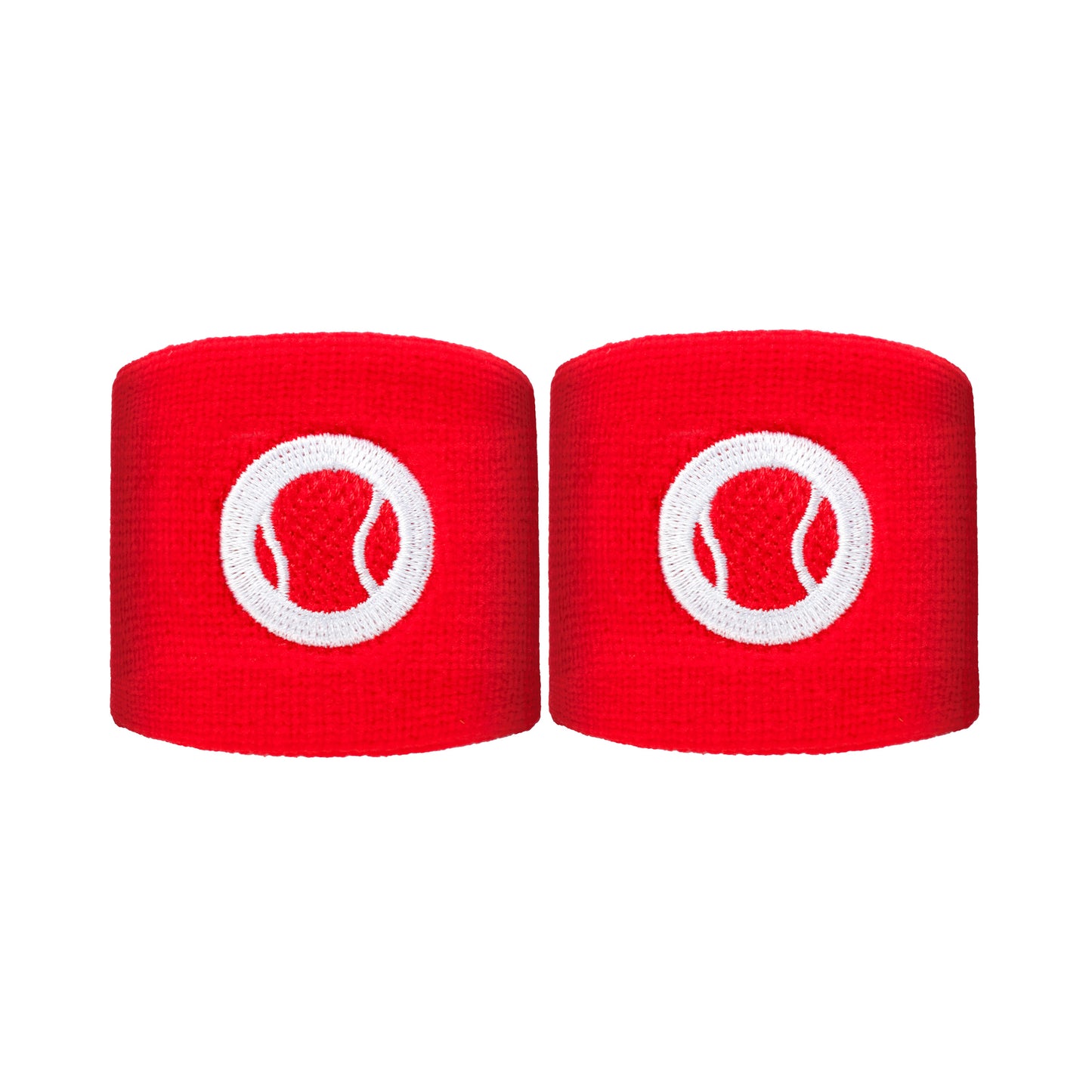 Tennis-Point Short Poignet Pack de 2 unités Unisex - rouge,