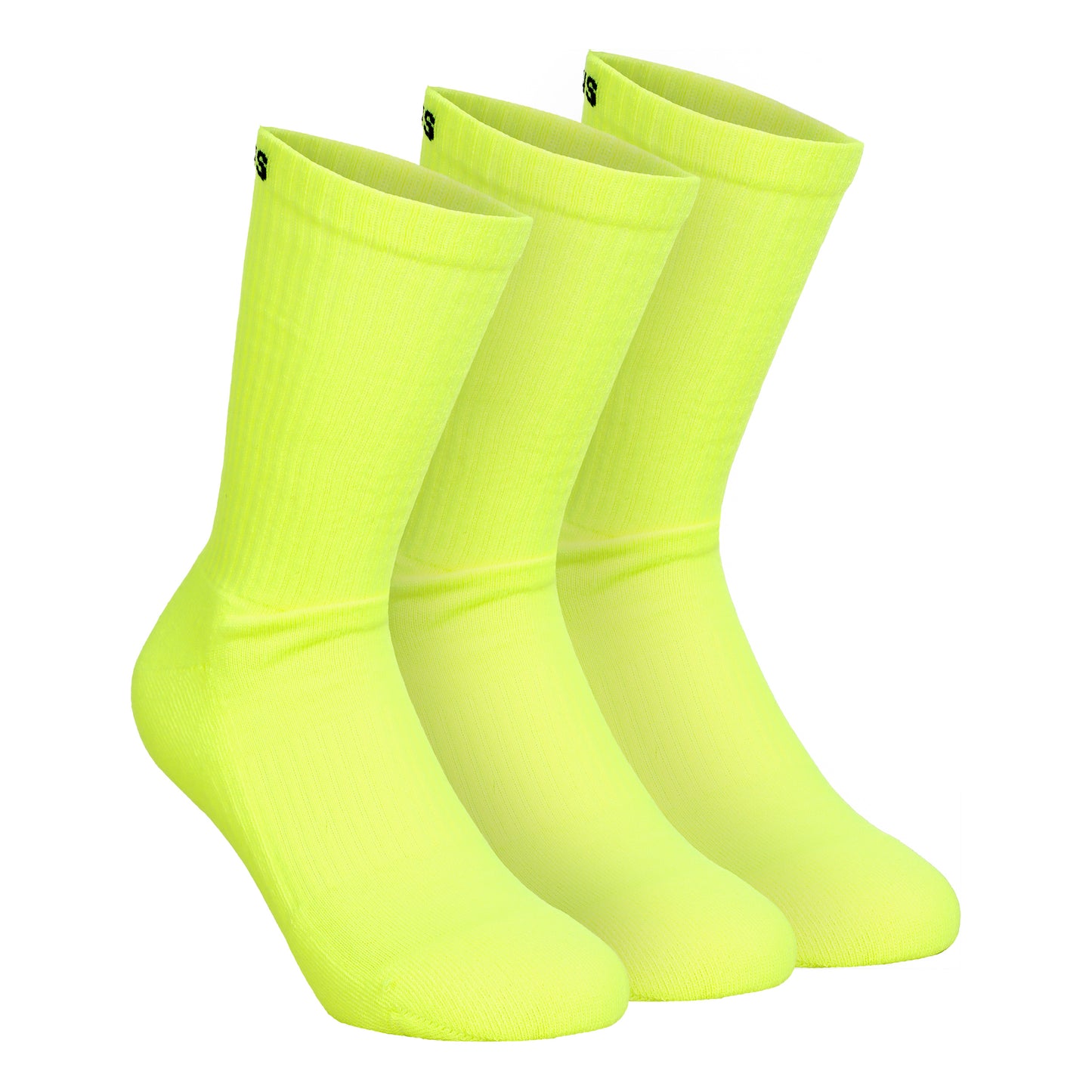 Tennis-Point Chaussettes De Tennis Pack De 3-Jaunes Fluo