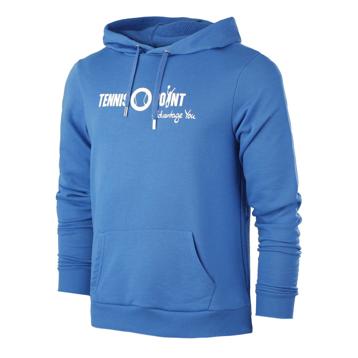 Tennis-Point Logo Sweat à capuche Hommes - bleu, blanc