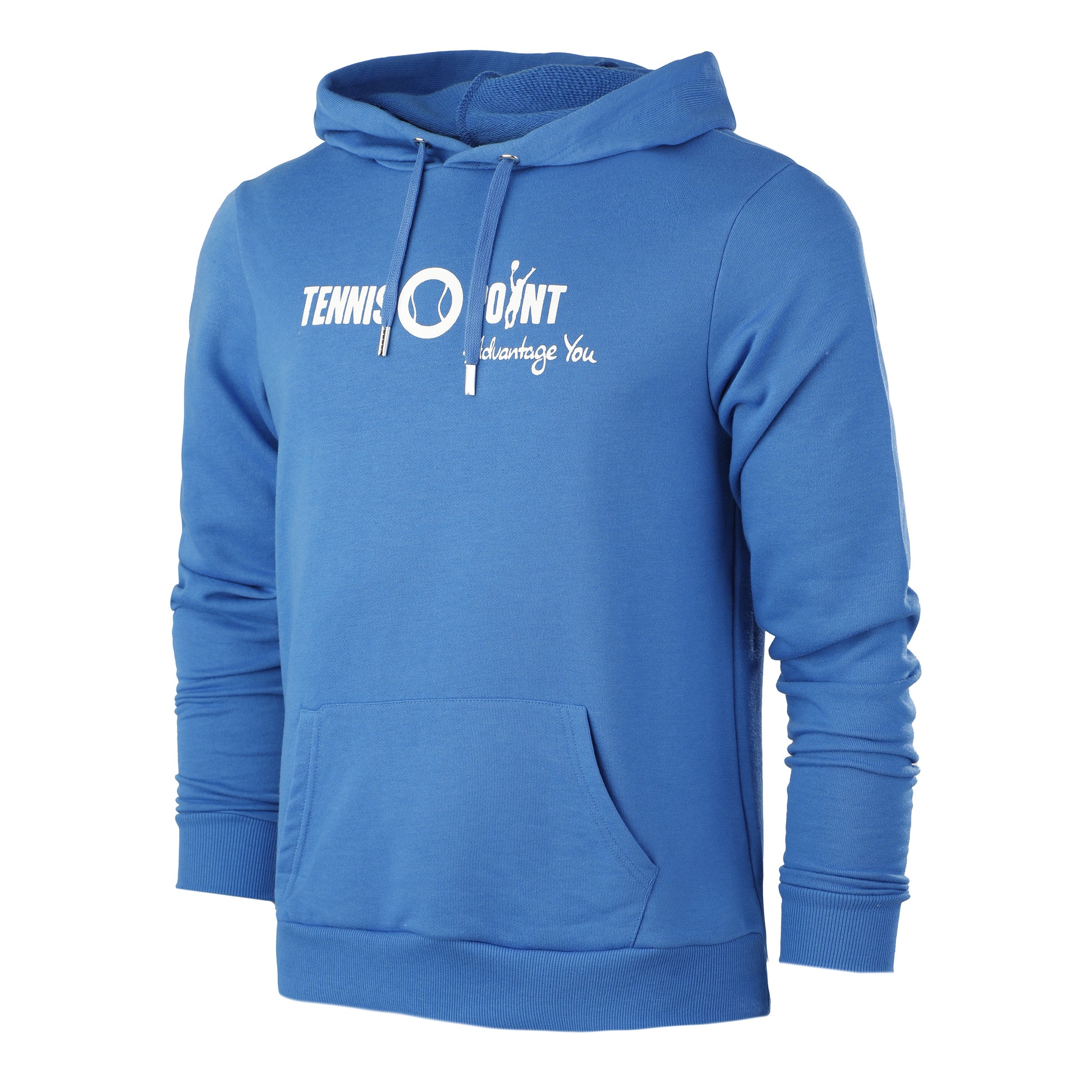 Tennis-Point Logo Sweat à capuche Hommes - bleu, blanc