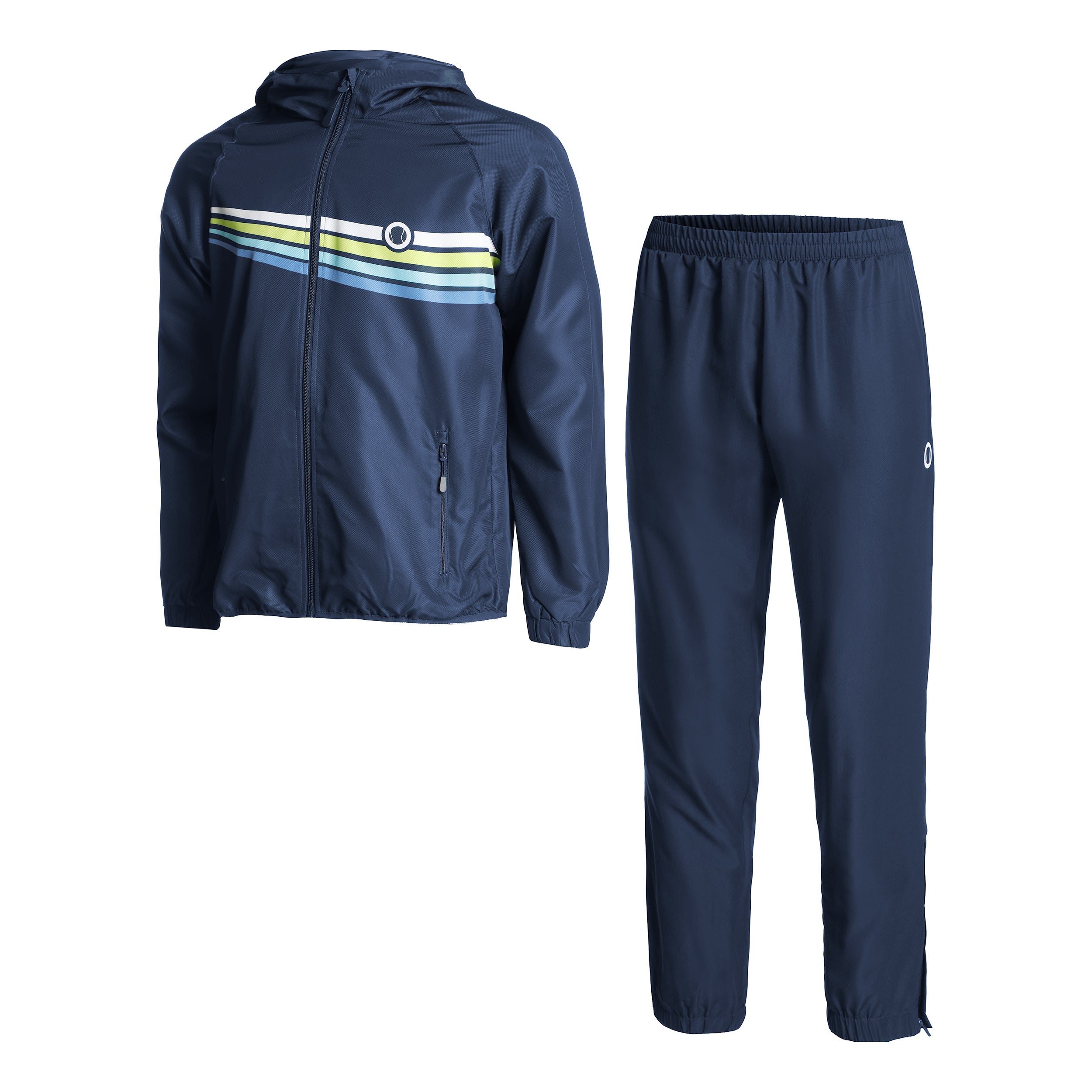 Tennis-Point Trainingsanzug Survêtement Hommes - bleu foncé, multicouleur