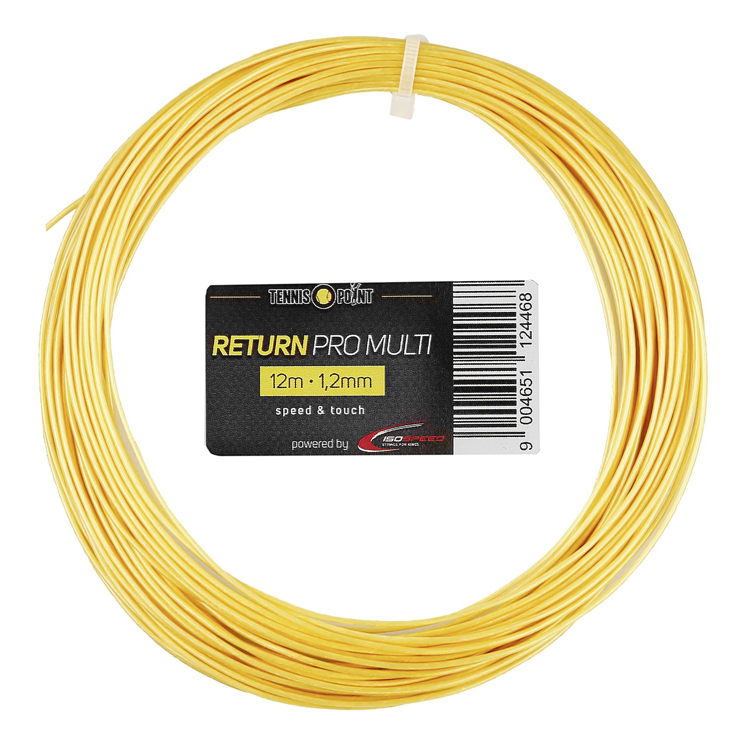 Tennis-Point Return Pro Multi Cordage en garniture 12m - écru