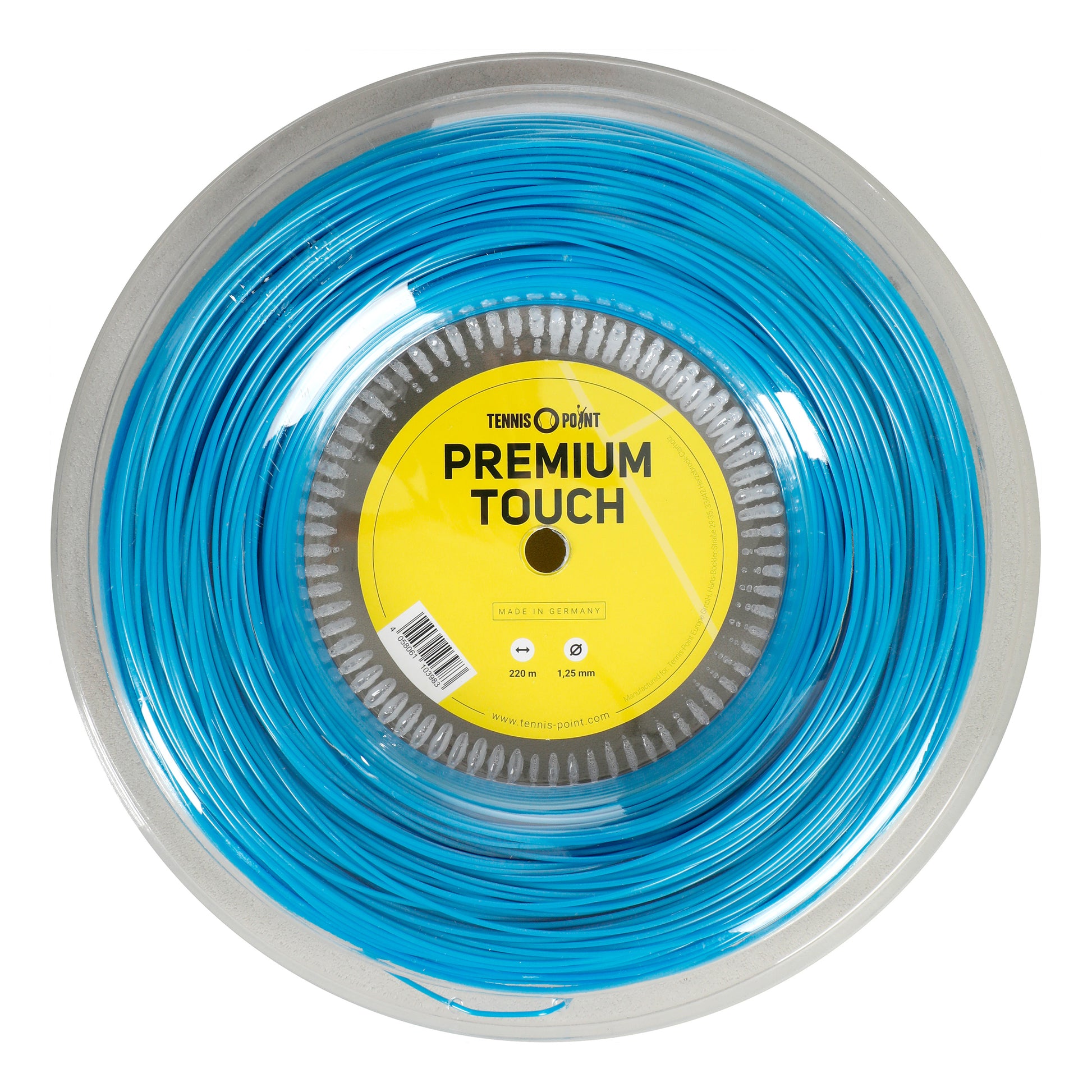 Tennis-Point Premium Touch Bobine cordage 220m - bleu clair