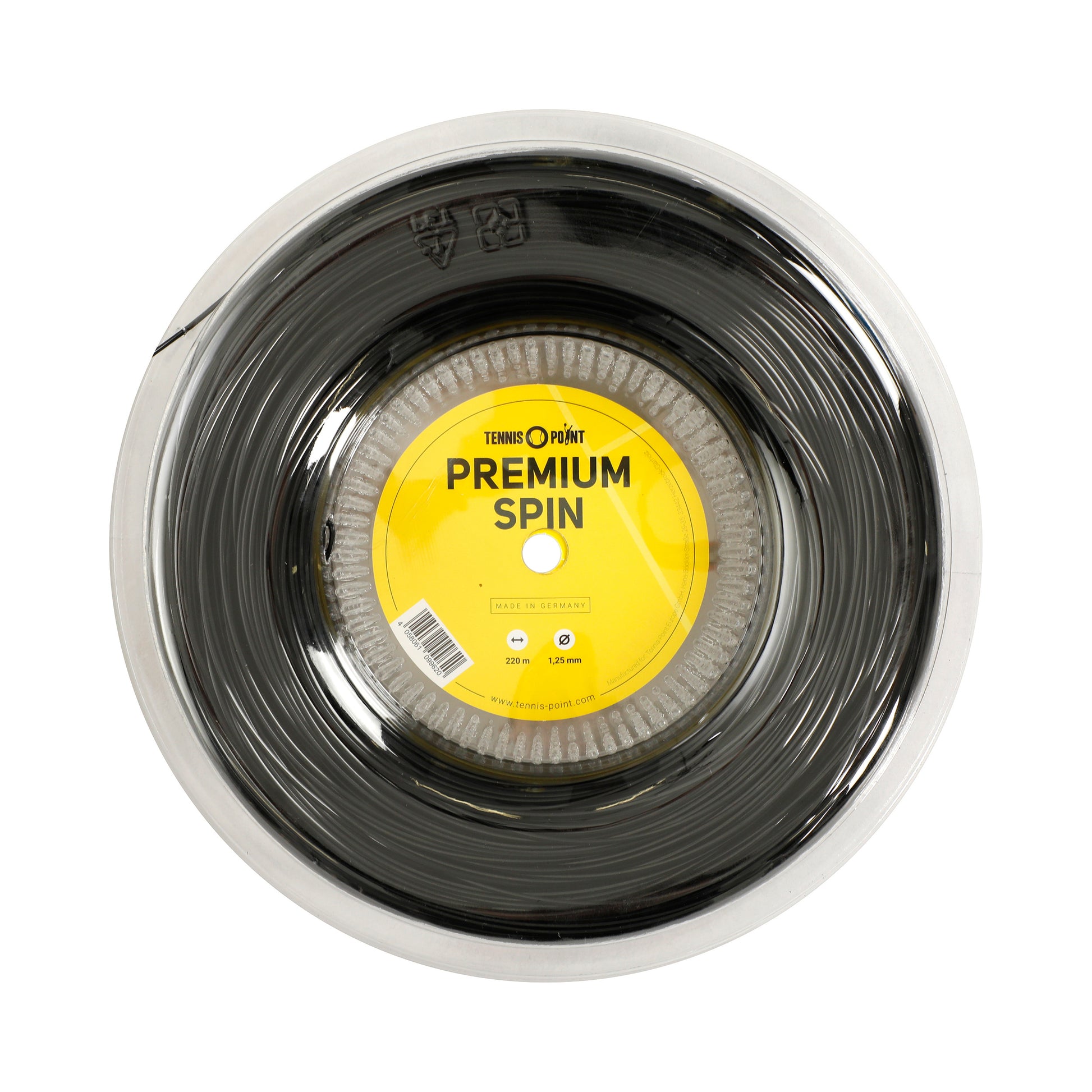 Tennis-Point Premium Spin Bobine Cordage 220m-Noir