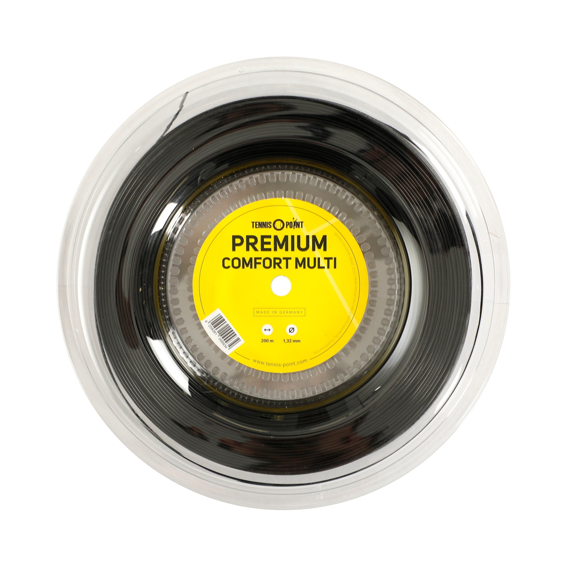 Tennis-Point Premium Comfort Multi Bobine Cordage 200m-Noir
