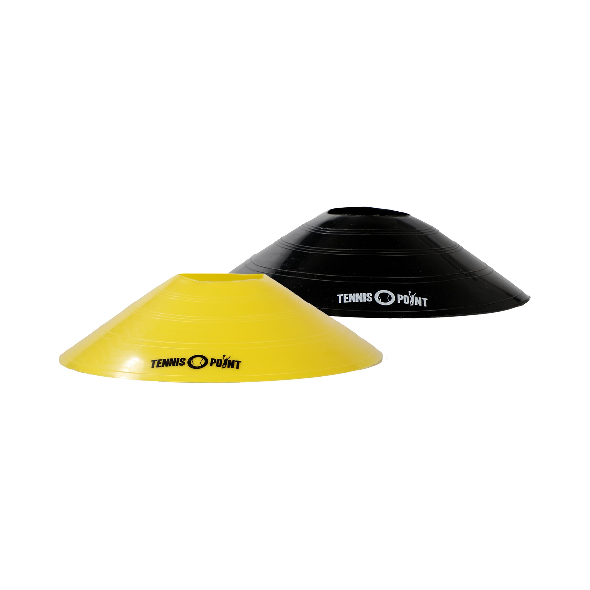 Tennis-Point Cônes De Marquage Pack De 20-Jaune,Noir