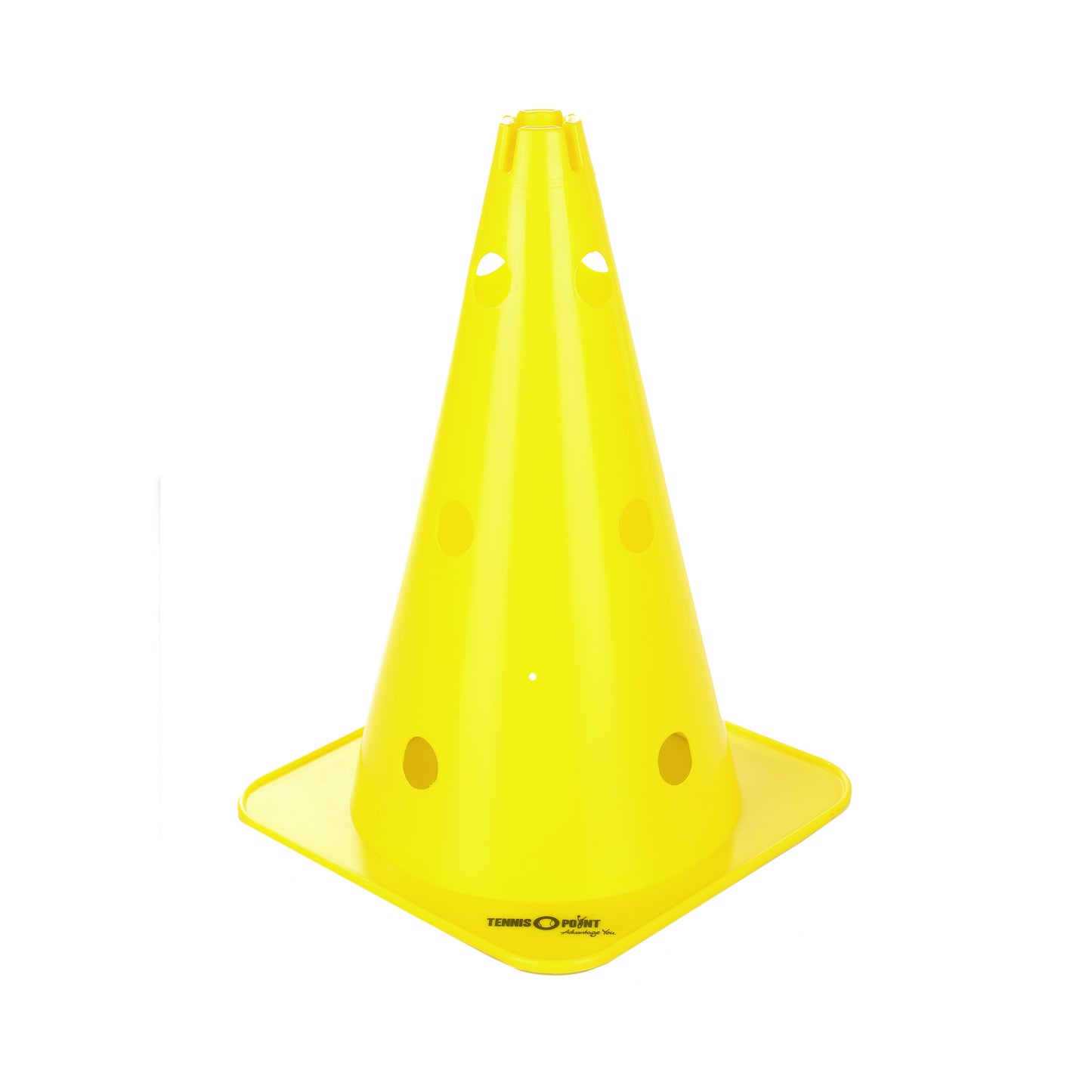 Tennis-Point Kegel 40cm Plots De Marquage-Jaune,Noir