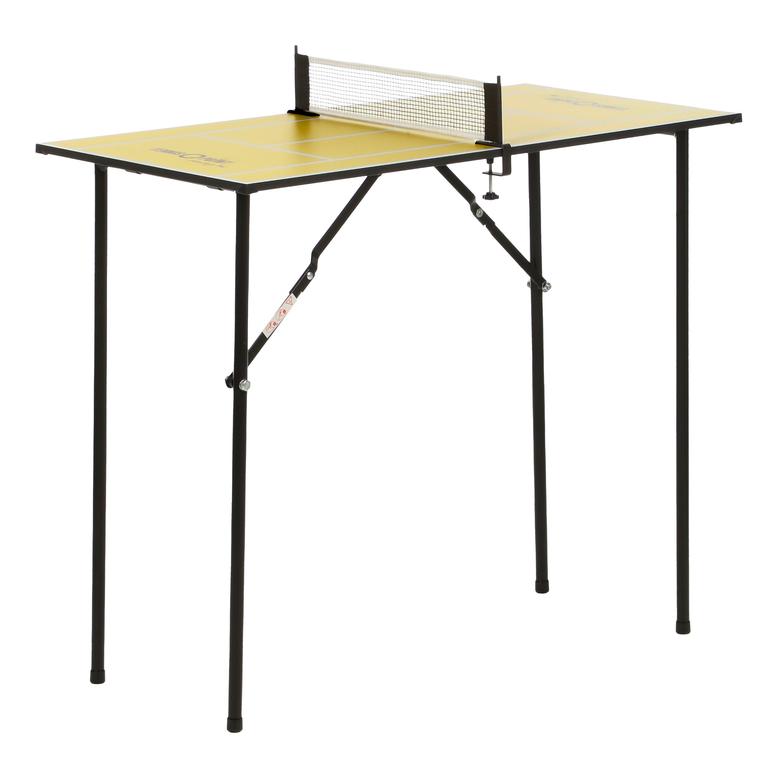Tennis-Point Mini Table De Ping-pong-Argent,Noir