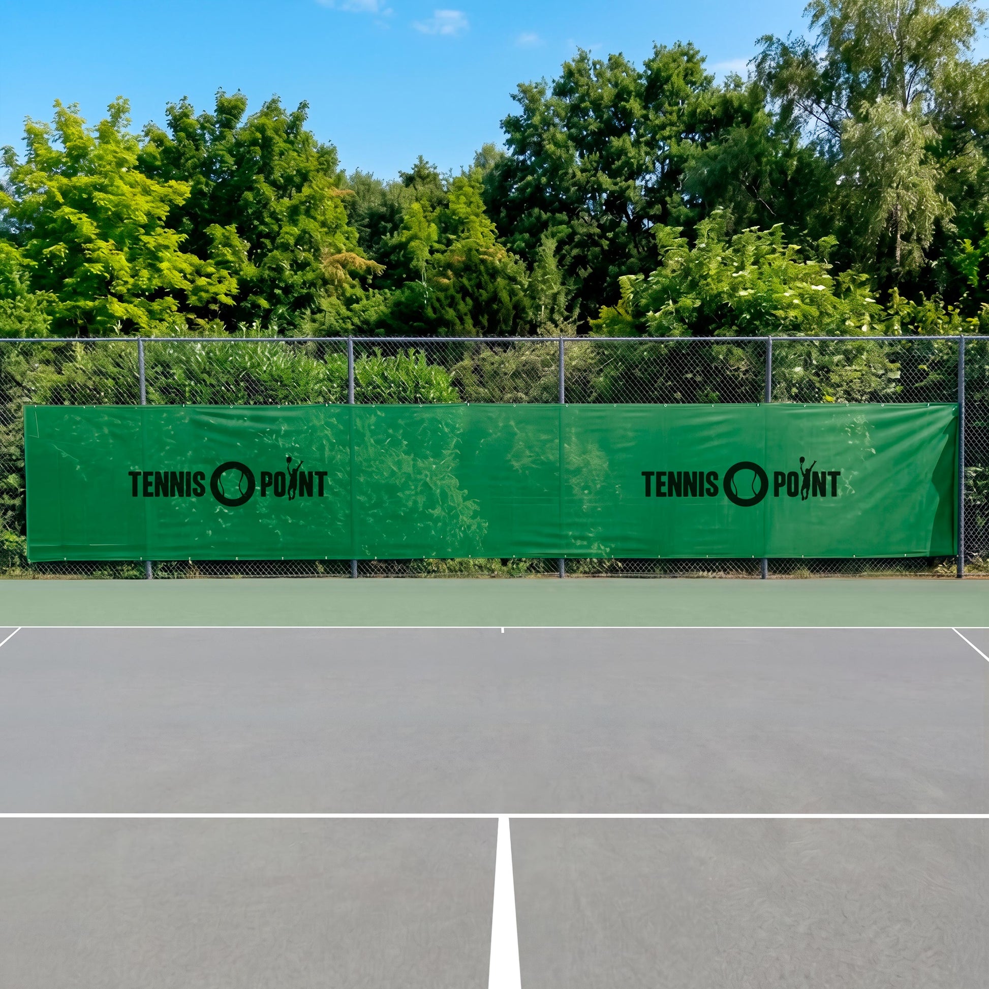 Tennis-Point Tennis Point 12x2m Écran Brise-vue-Vert