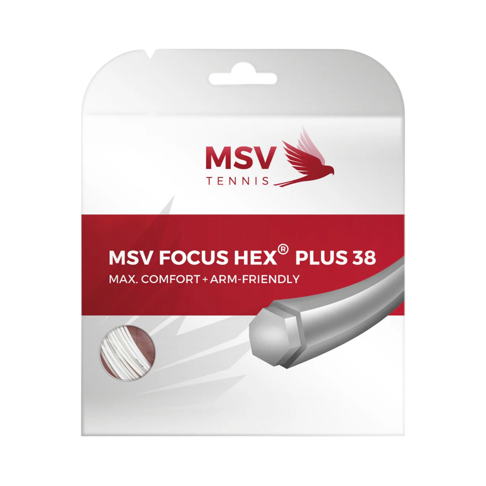 MSV Focus-HEX plus 38  Cordage en garniture 12m - blanc