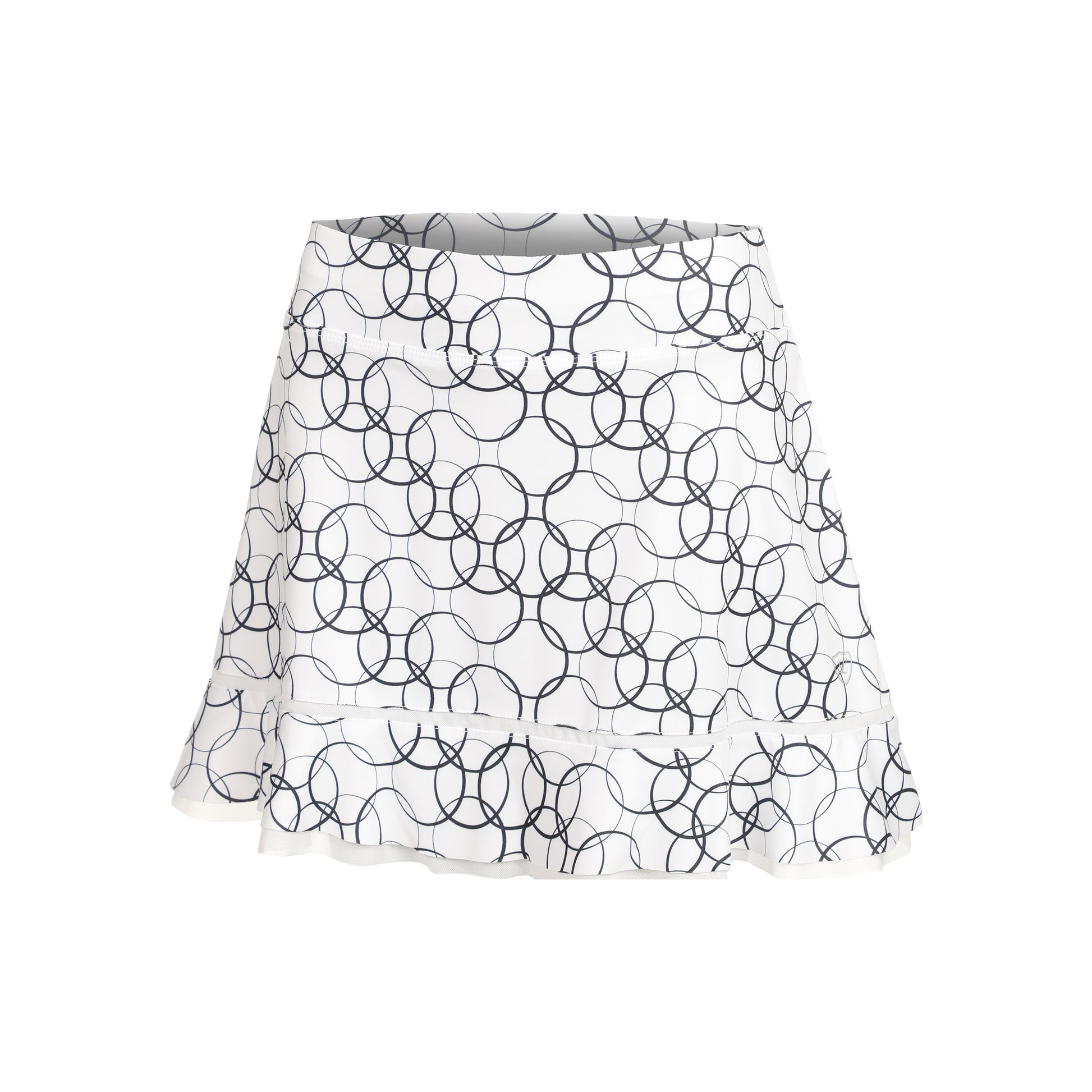 Limited Sports Flounce Jupe Femmes - blanc, bleu foncé