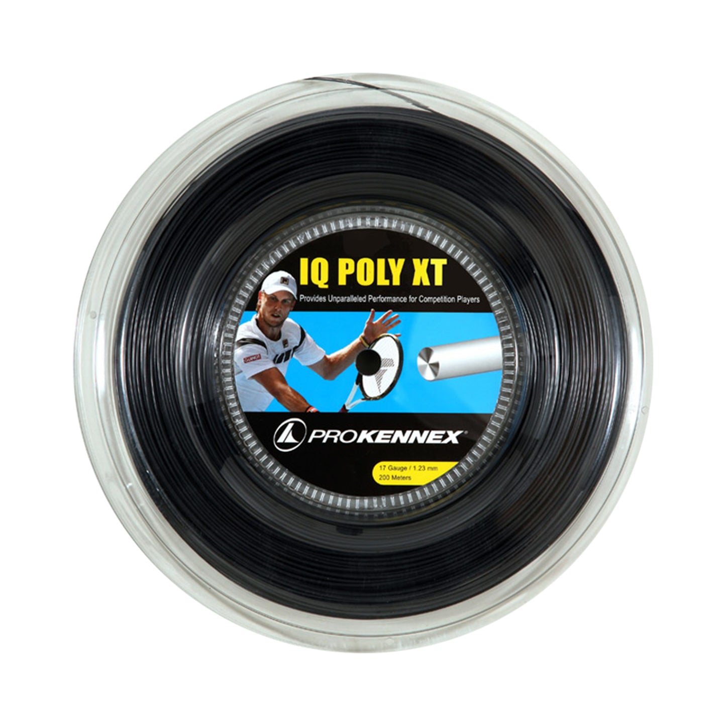 PROKENNEX Iq Poly Xt Bobine Cordage-Noir
