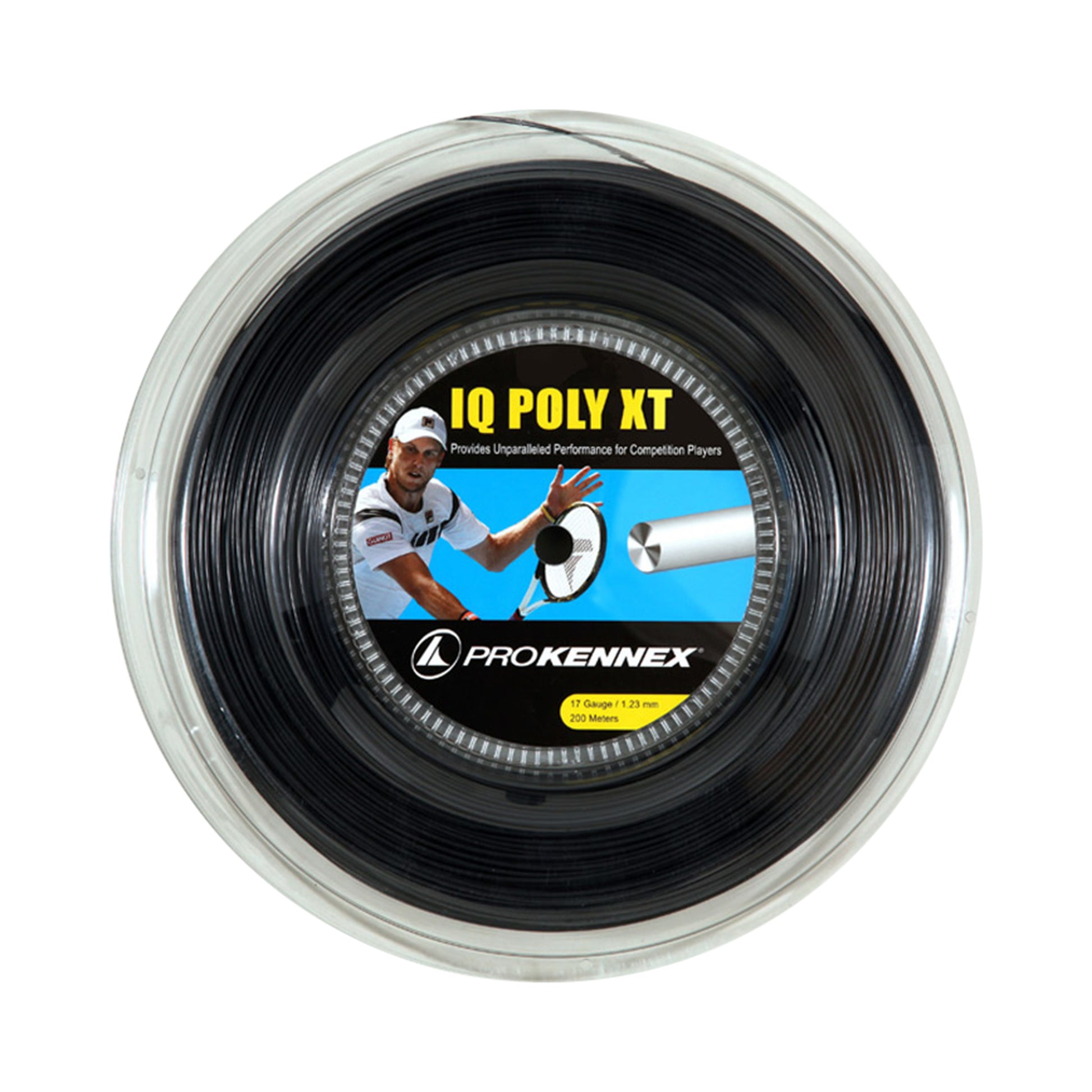 PROKENNEX Iq Poly Xt Bobine Cordage-Noir