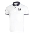 Ranking Staff Polo Hommes - blanc, bleu foncé