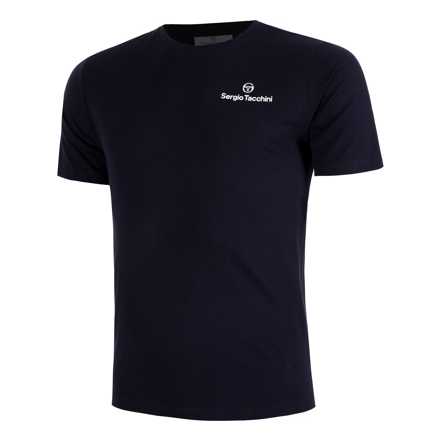 Sergio Tacchini Bold T-shirt Hommes - bleu foncé, blanc