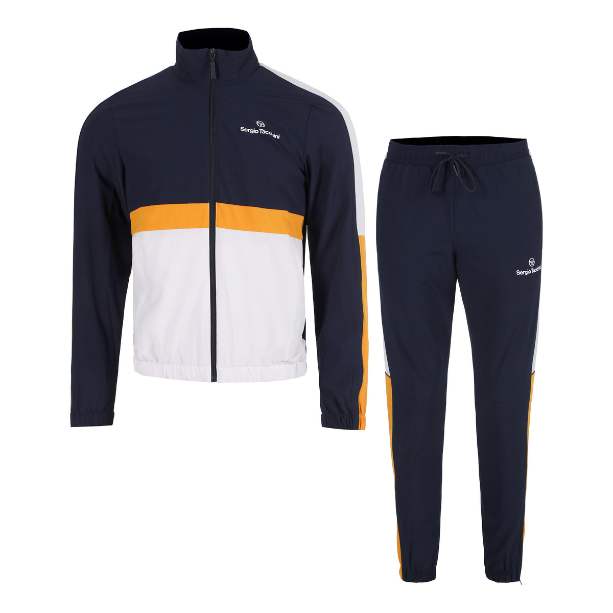Sergio Tacchini Alata Survêtement Hommes-Bleu Foncé,Abricot