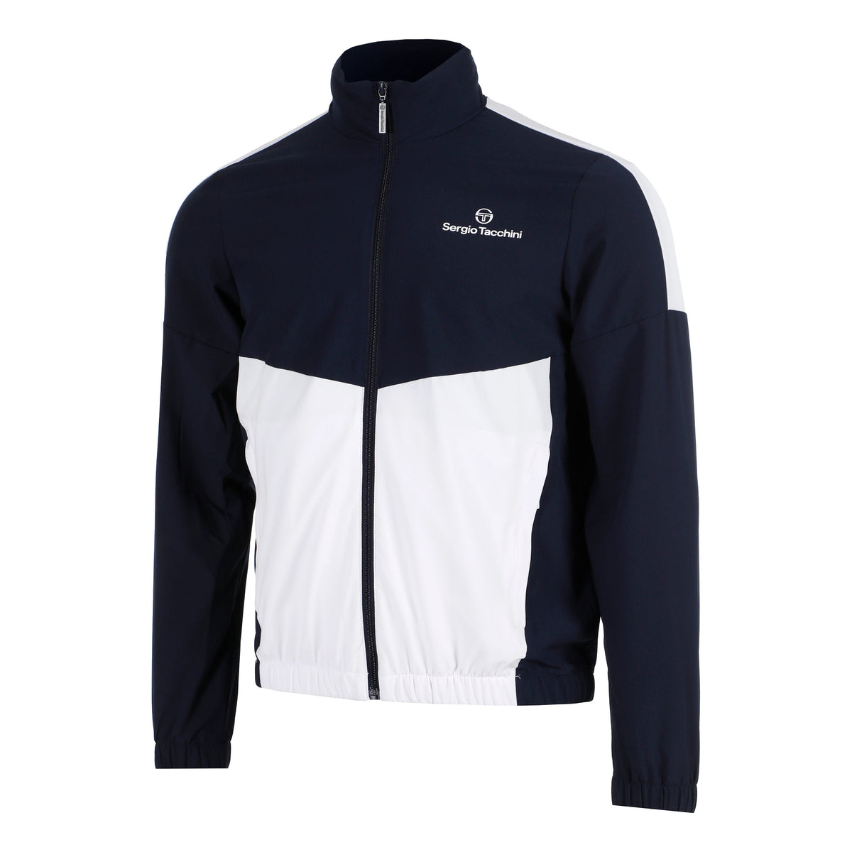 Sergio Tacchini Giardino Veste de survêtement Hommes - bleu foncé, blanc