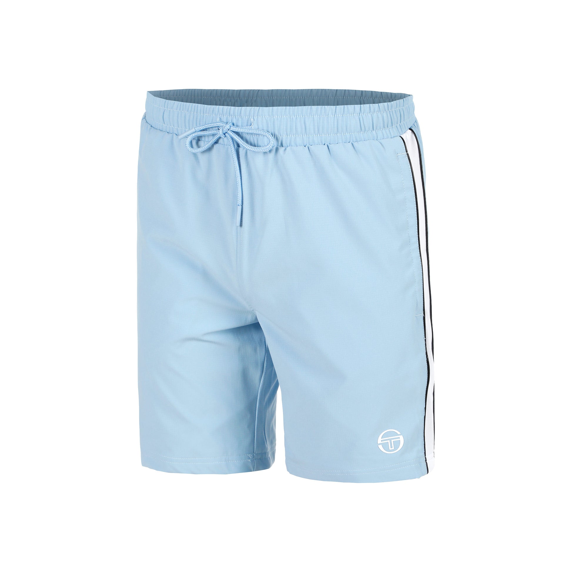 Sergio Tacchini Deriva Shorts Hommes-Bleu Clair,Blanc