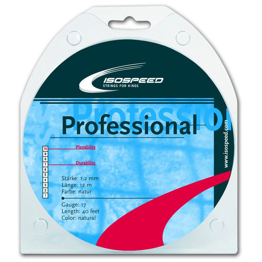 Isospeed Professional Classic Cordage En Garniture 12m-Écru